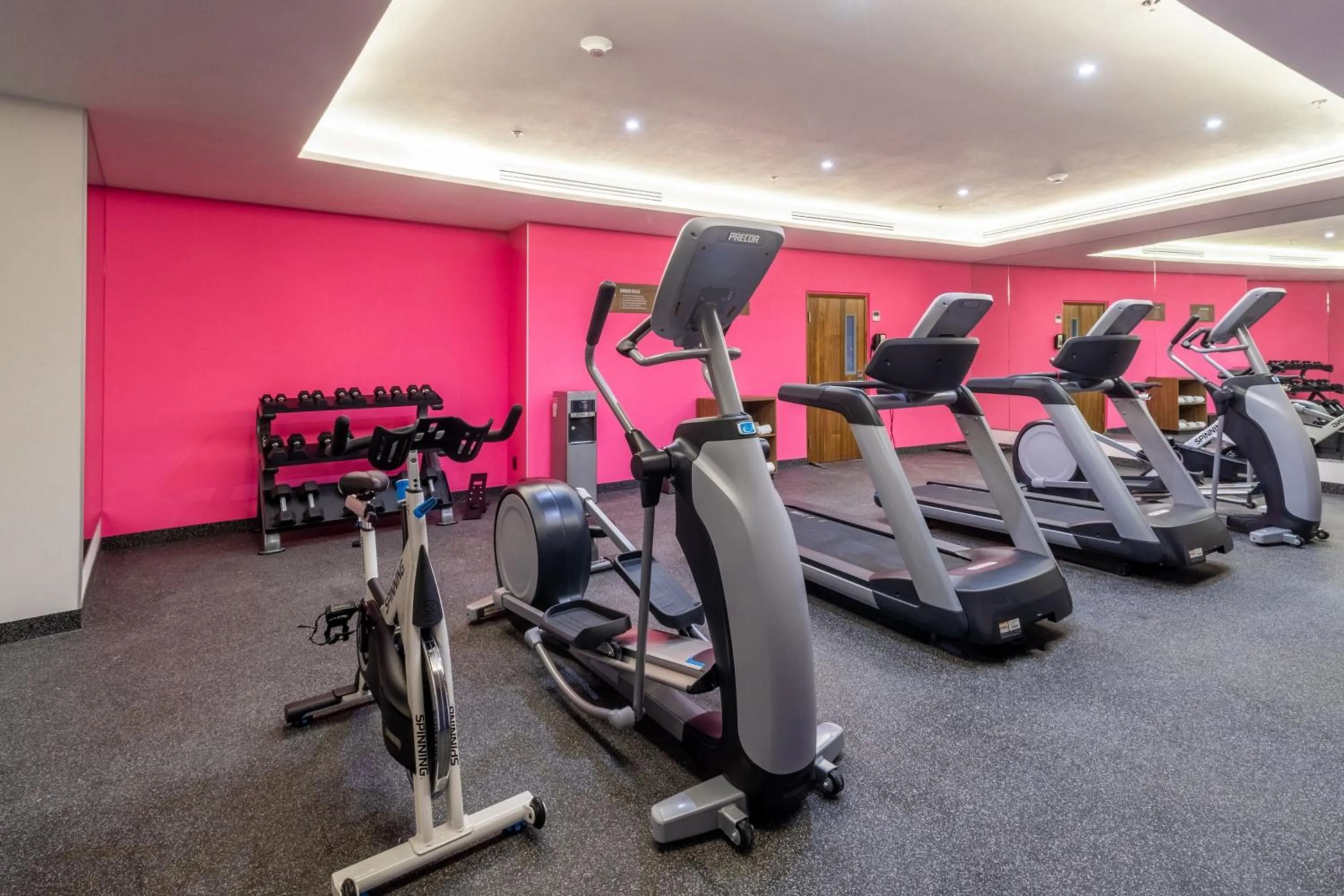 Fitness centre/facilities in City Express Plus by Marriott San Luis Potosi