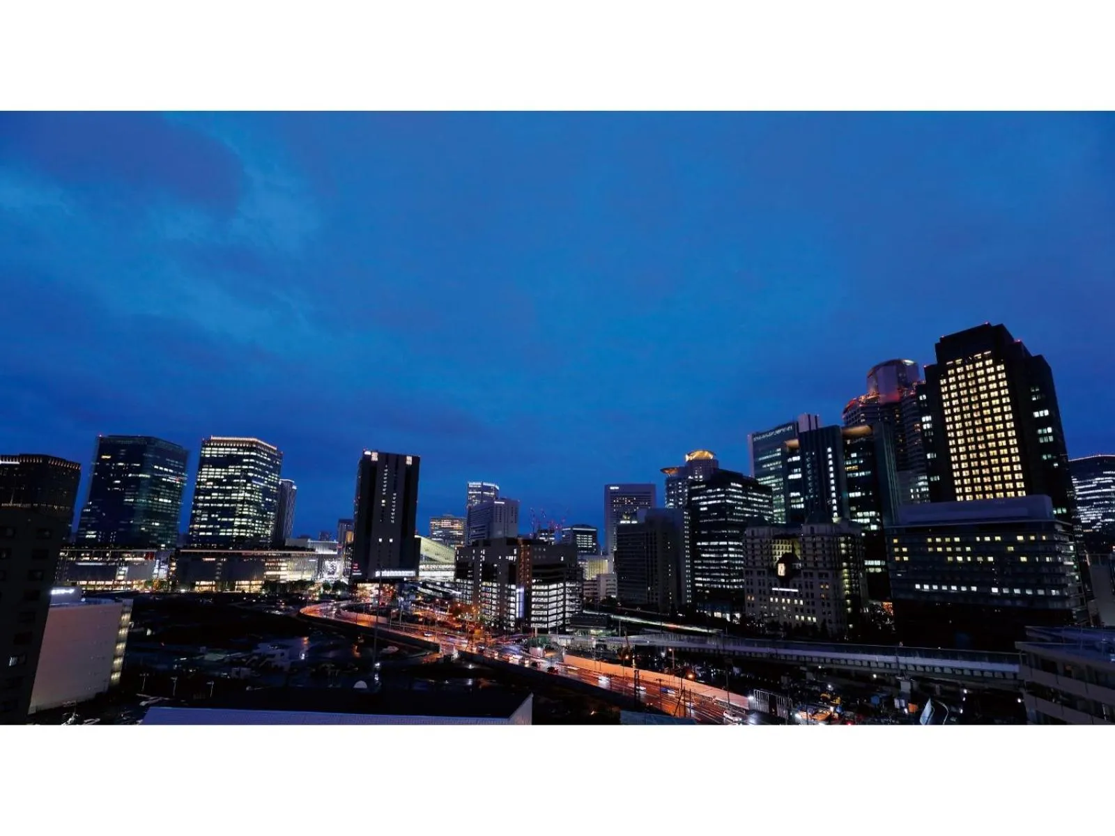 City view in DEL style Osaka Shin Umeda by Daiwa Roynet Hotel