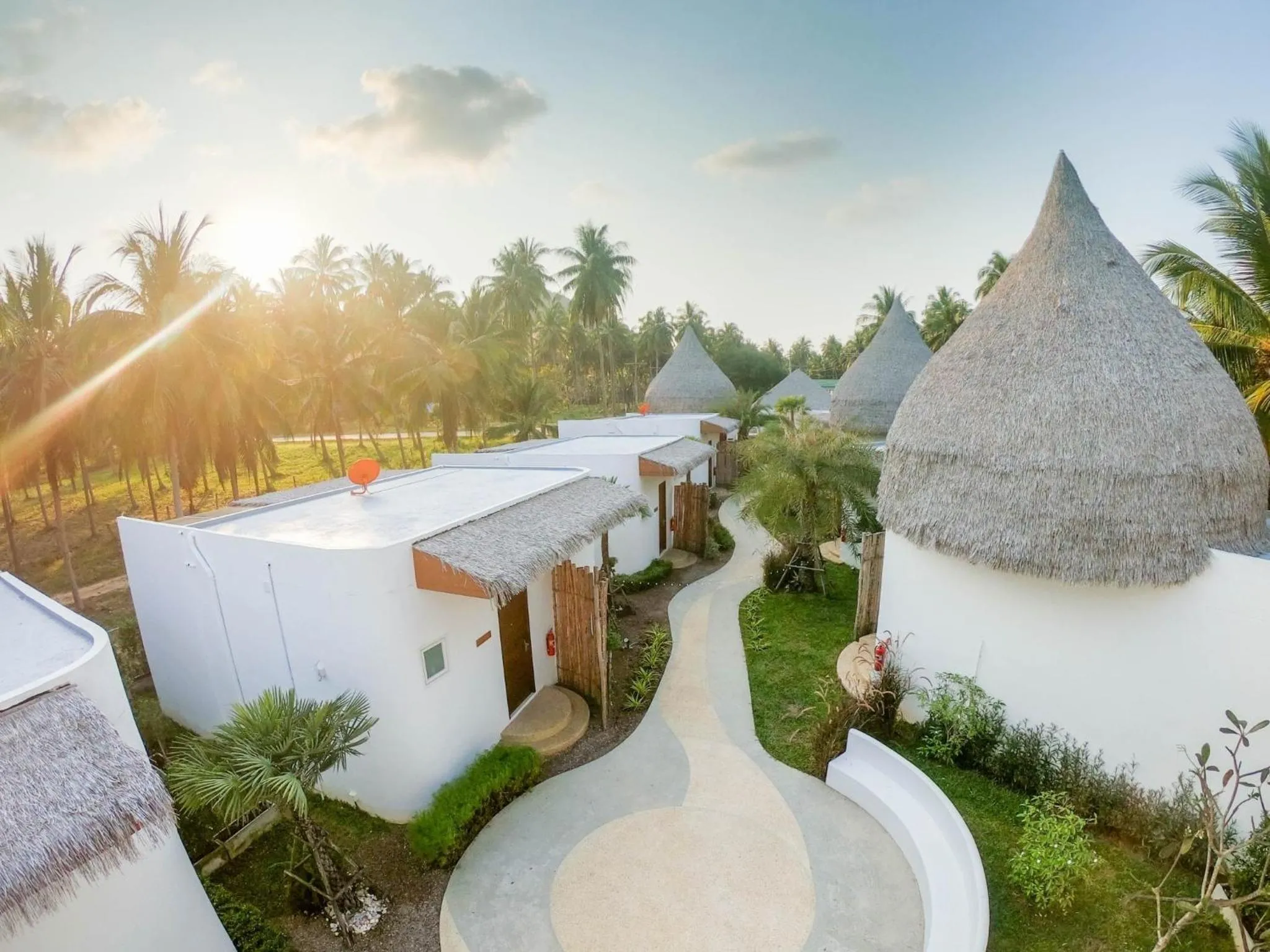 Bird's eye view in Resto Sea Resort - Baan Krut