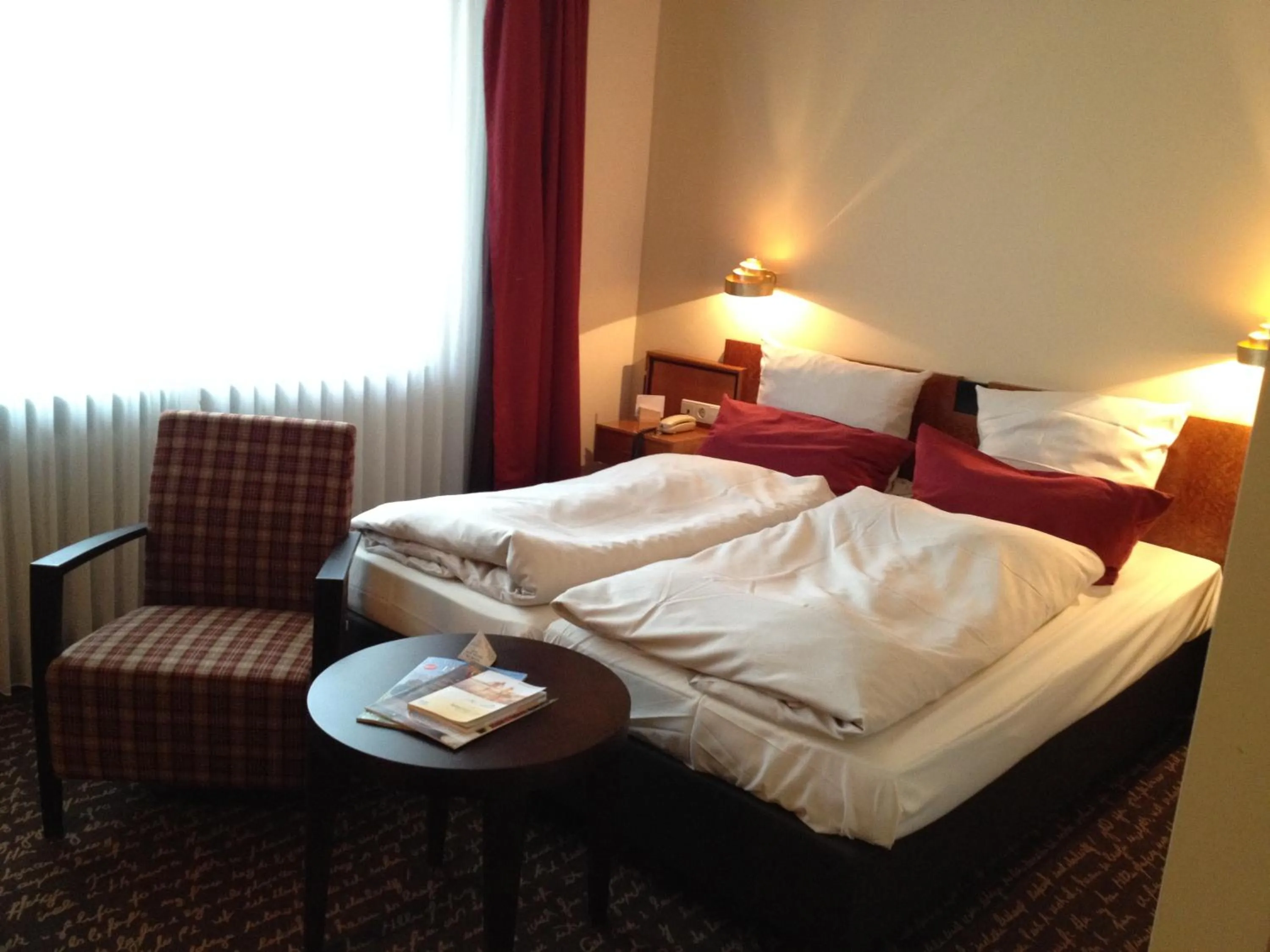 Decorative detail, Bed in Ringhotel Bundschu