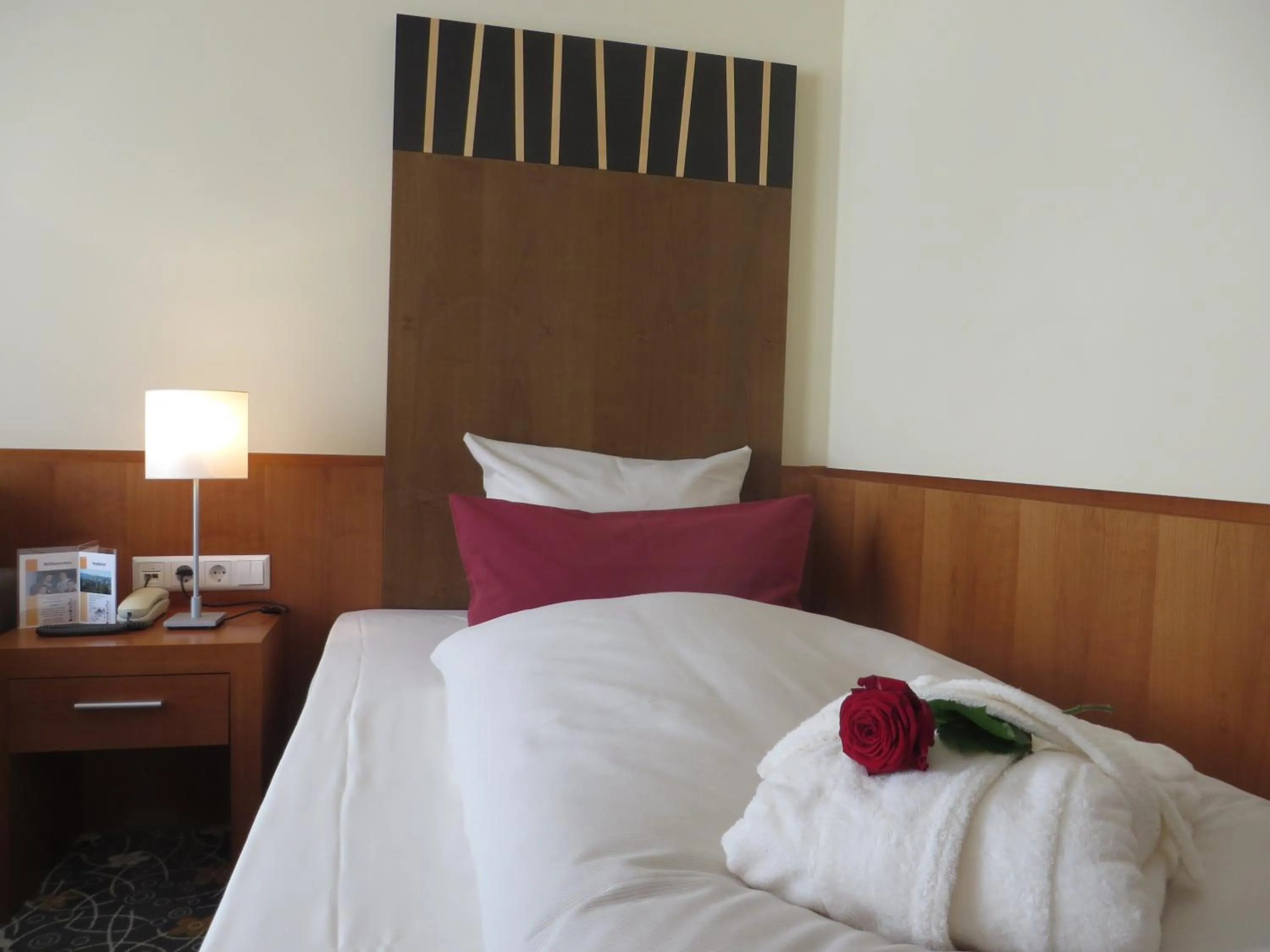 Bed in Ringhotel Bundschu