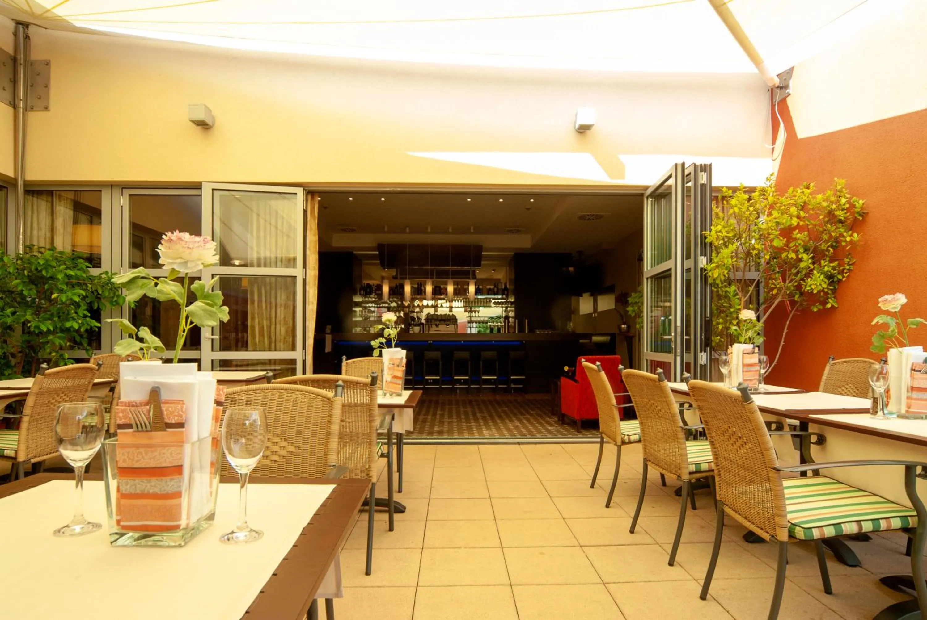 Restaurant/places to eat in Ringhotel Bundschu