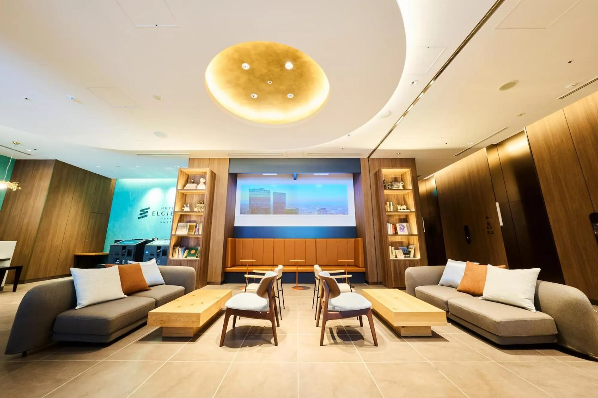 Lobby or reception in Hotel Elcient Osaka Umeda