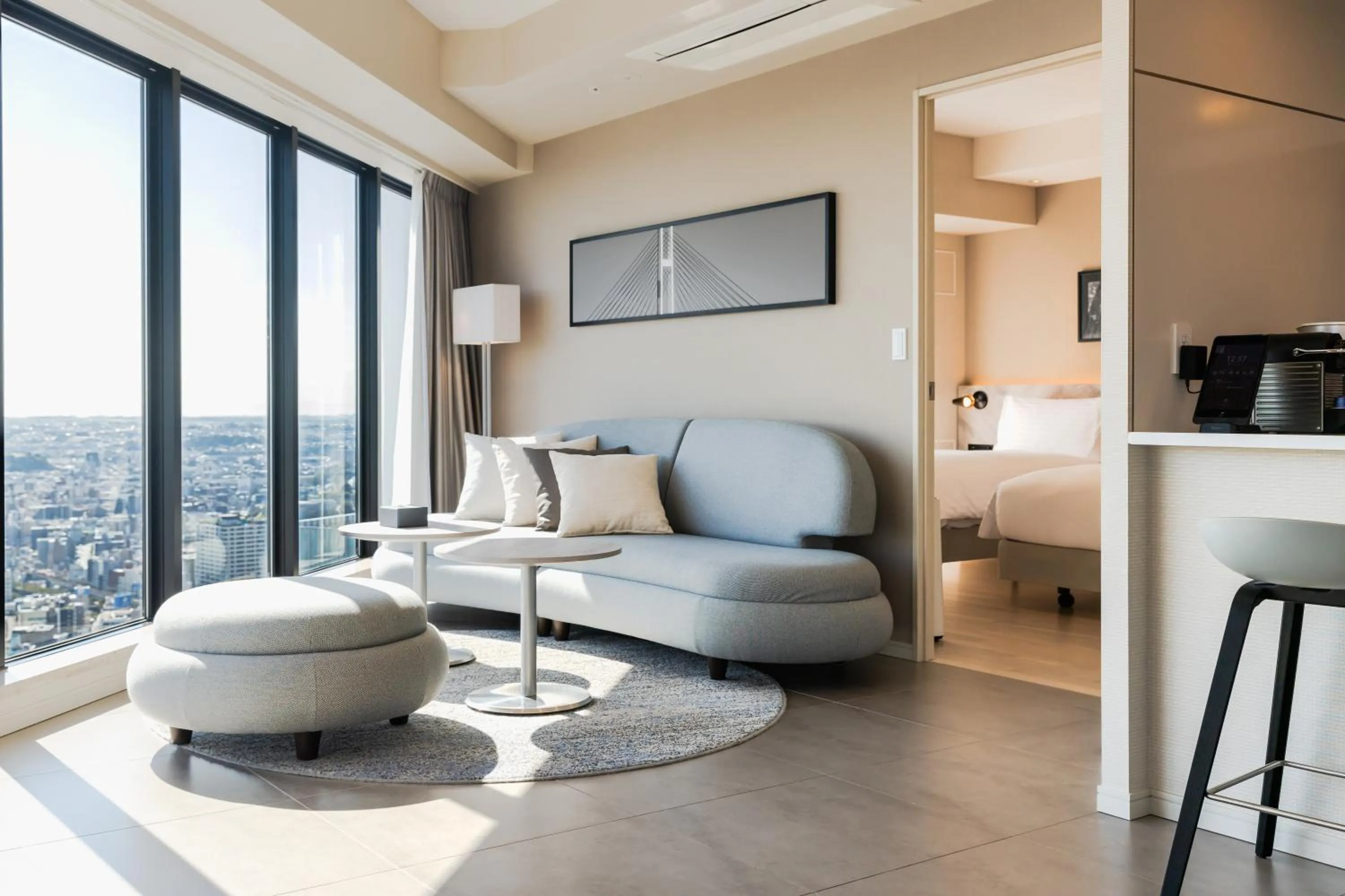 Property building in Oakwood Suites Yokohama