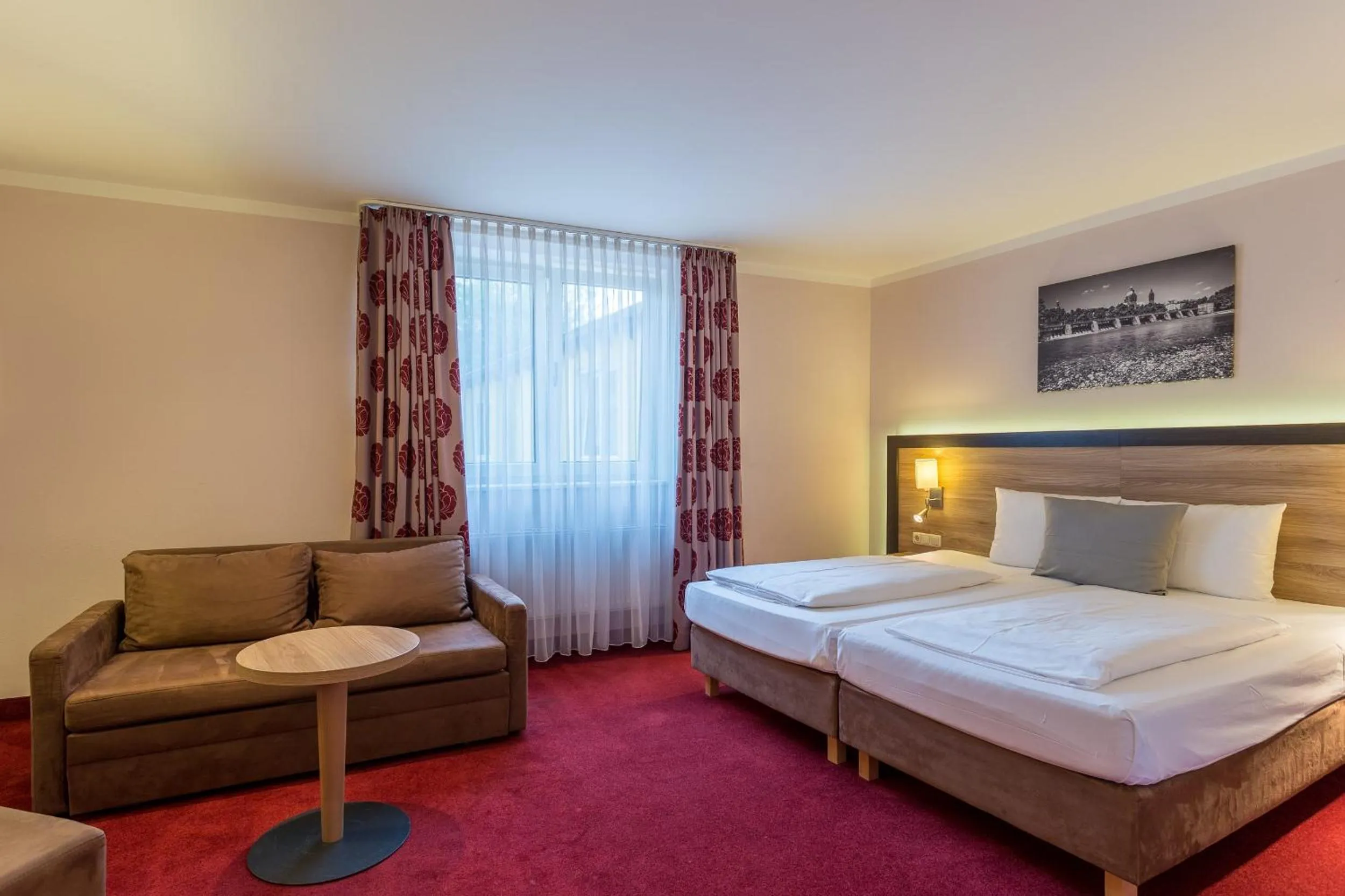 Photo of the whole room, Bed in Hotel Wetterstein