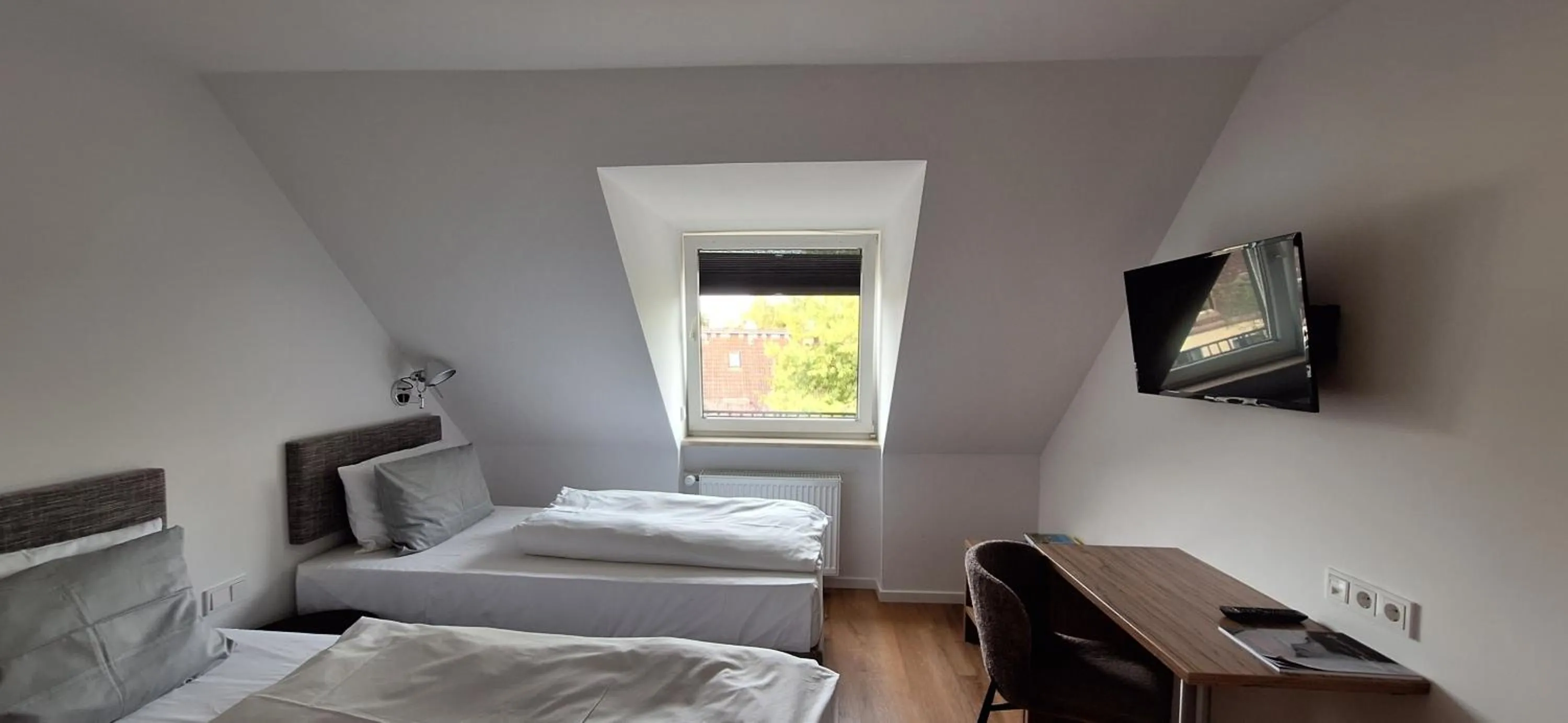 Photo of the whole room, Bed in Hotel Wetterstein