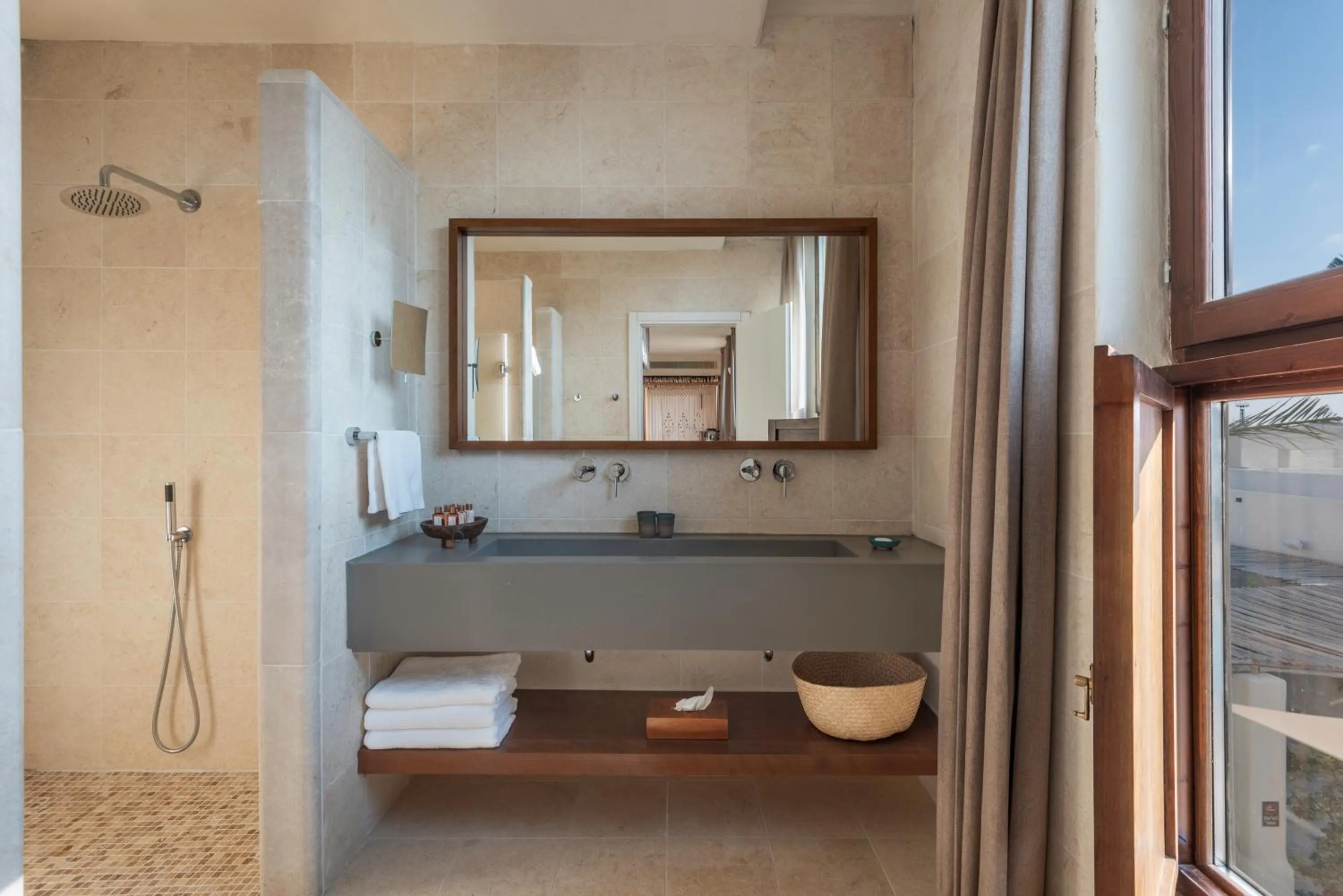 Bathroom in Kedma by Isrotel Collection