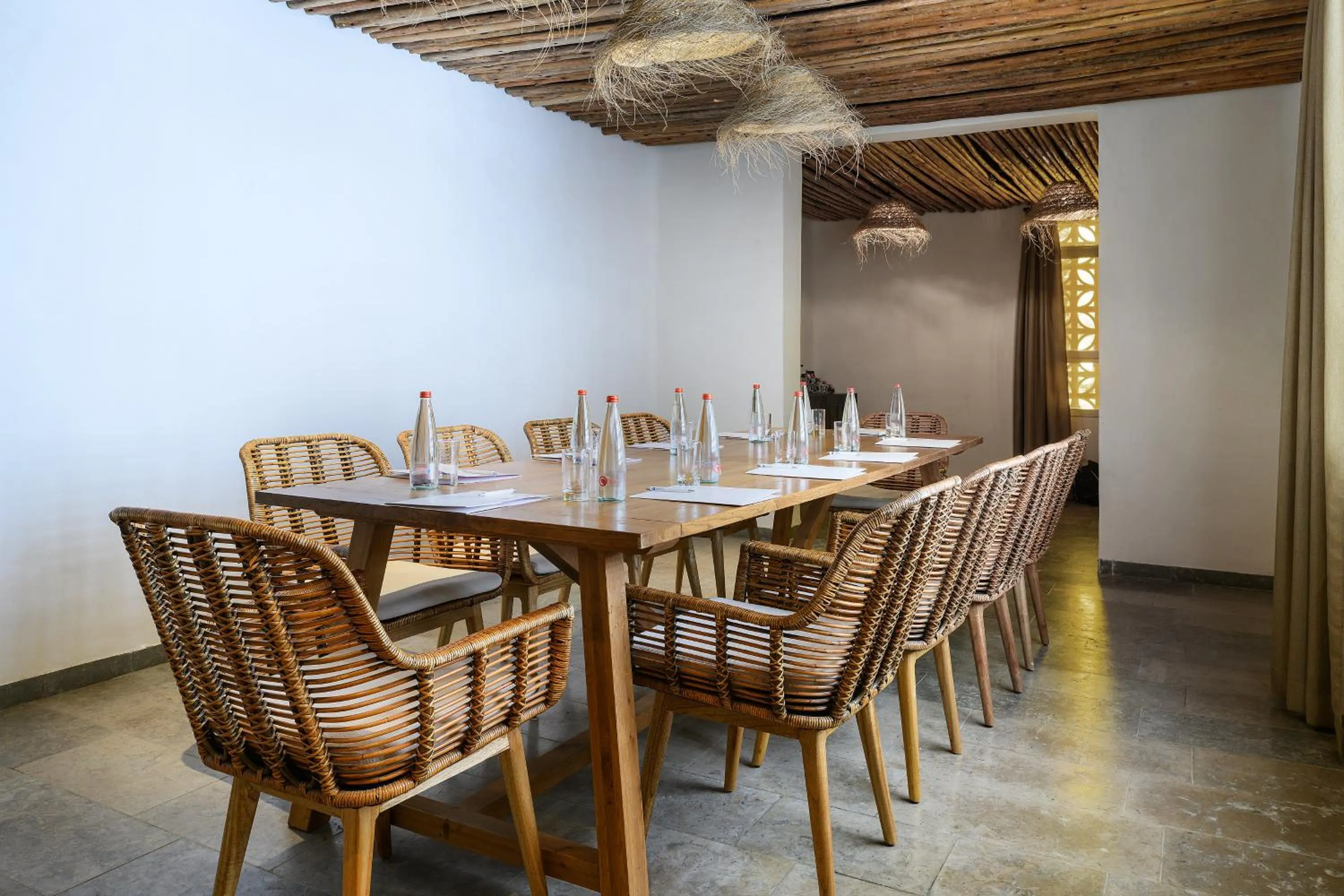 Meeting/conference room in Kedma by Isrotel Collection