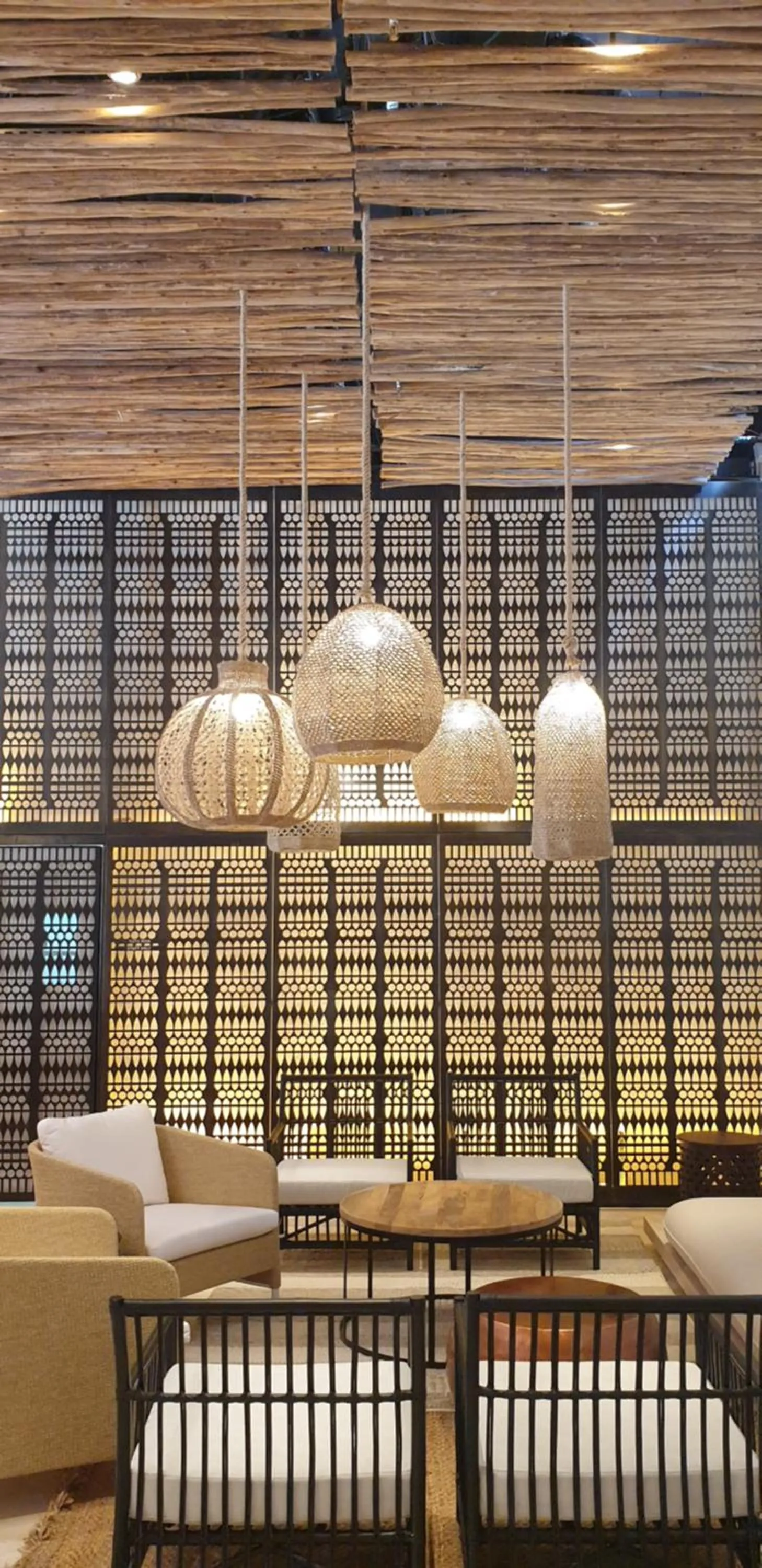 Seating area in Kedma by Isrotel Collection