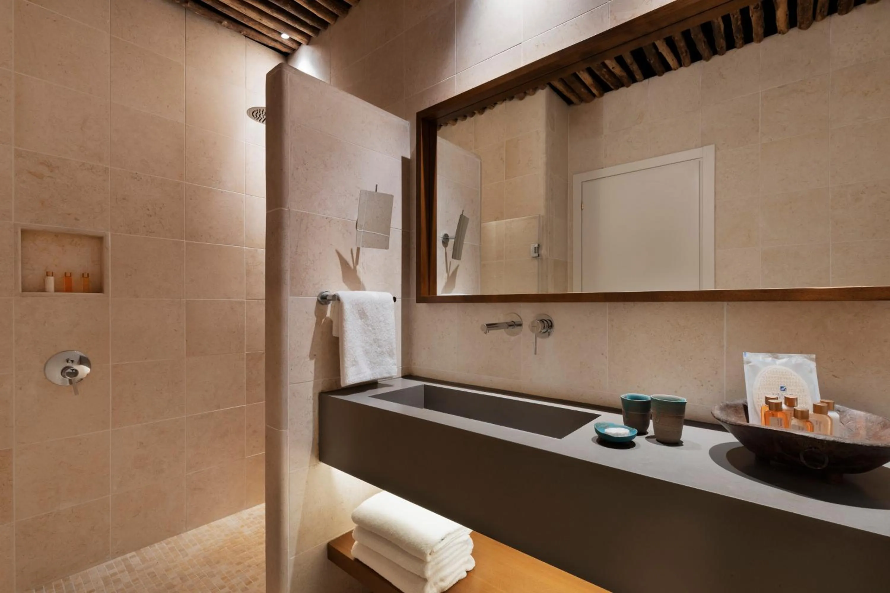 Bathroom in Kedma by Isrotel Collection