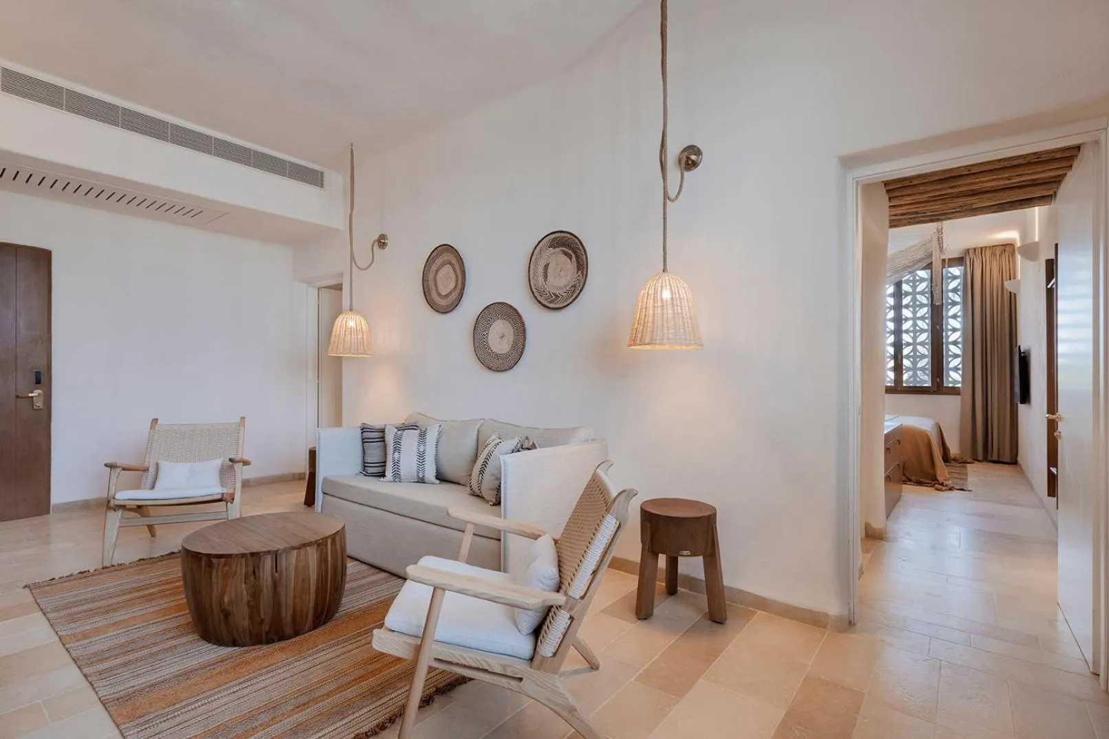 Living room in Kedma by Isrotel Collection