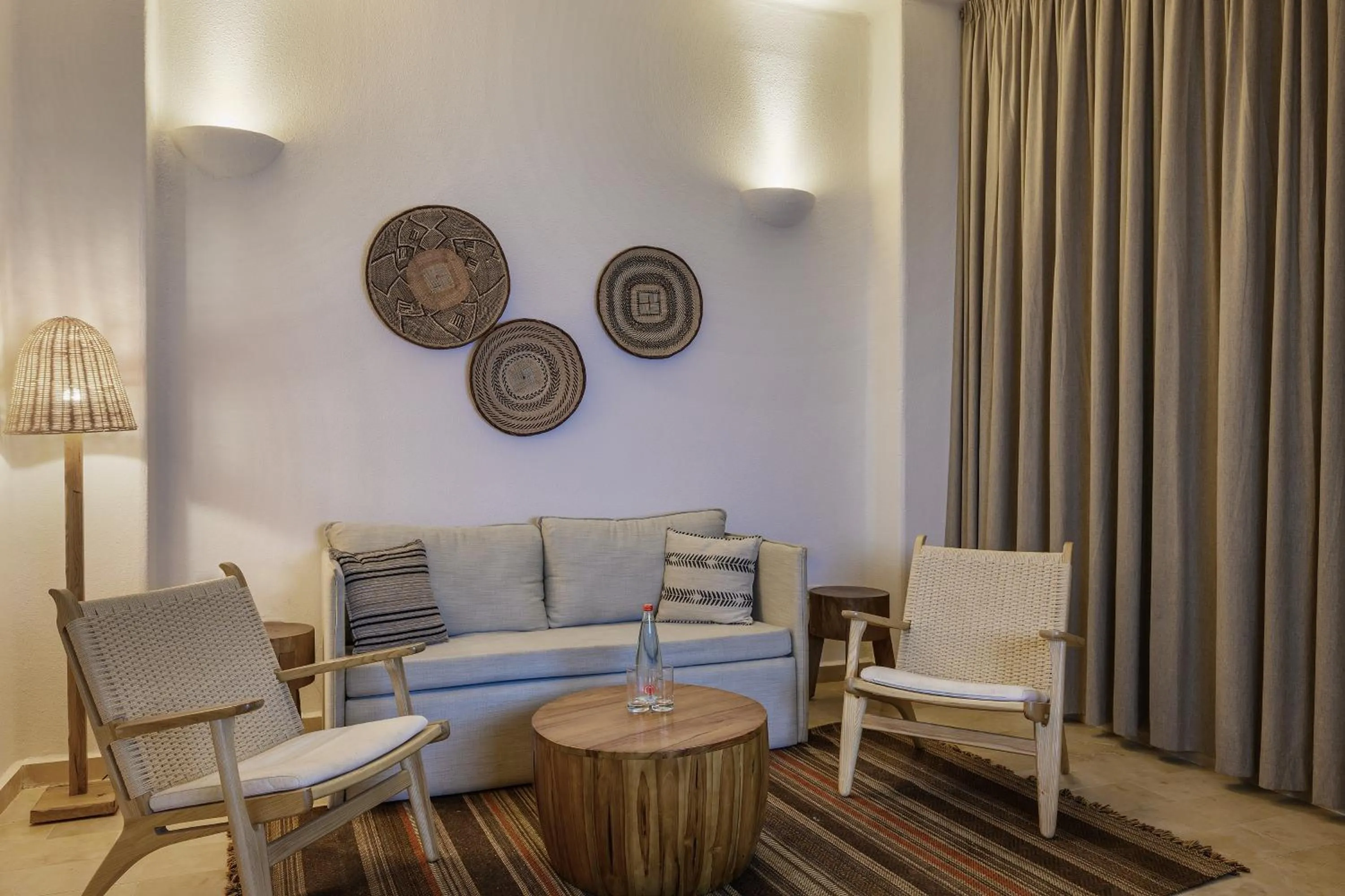 Seating area in Kedma by Isrotel Collection