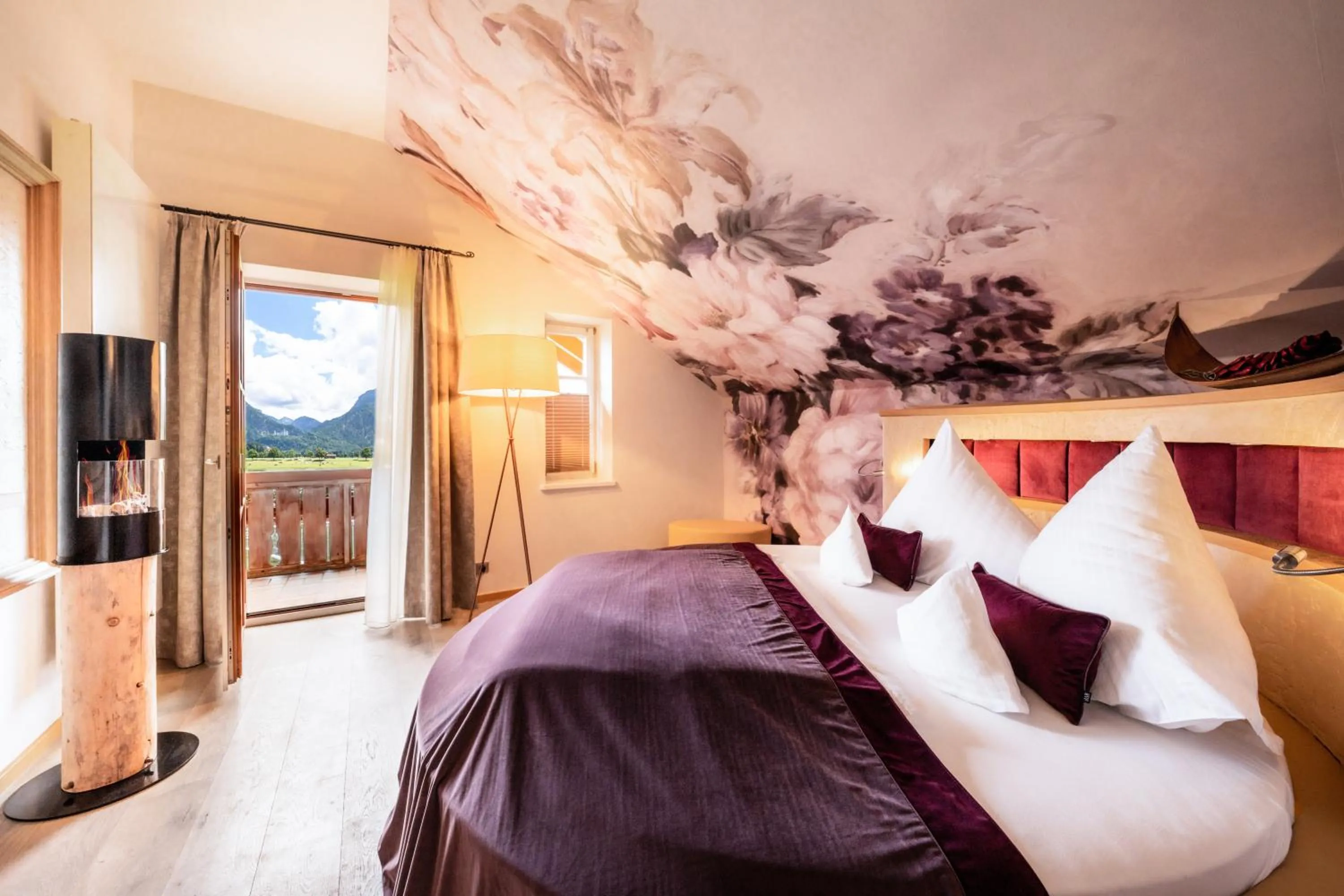 Bed in Hotel Das Rübezahl