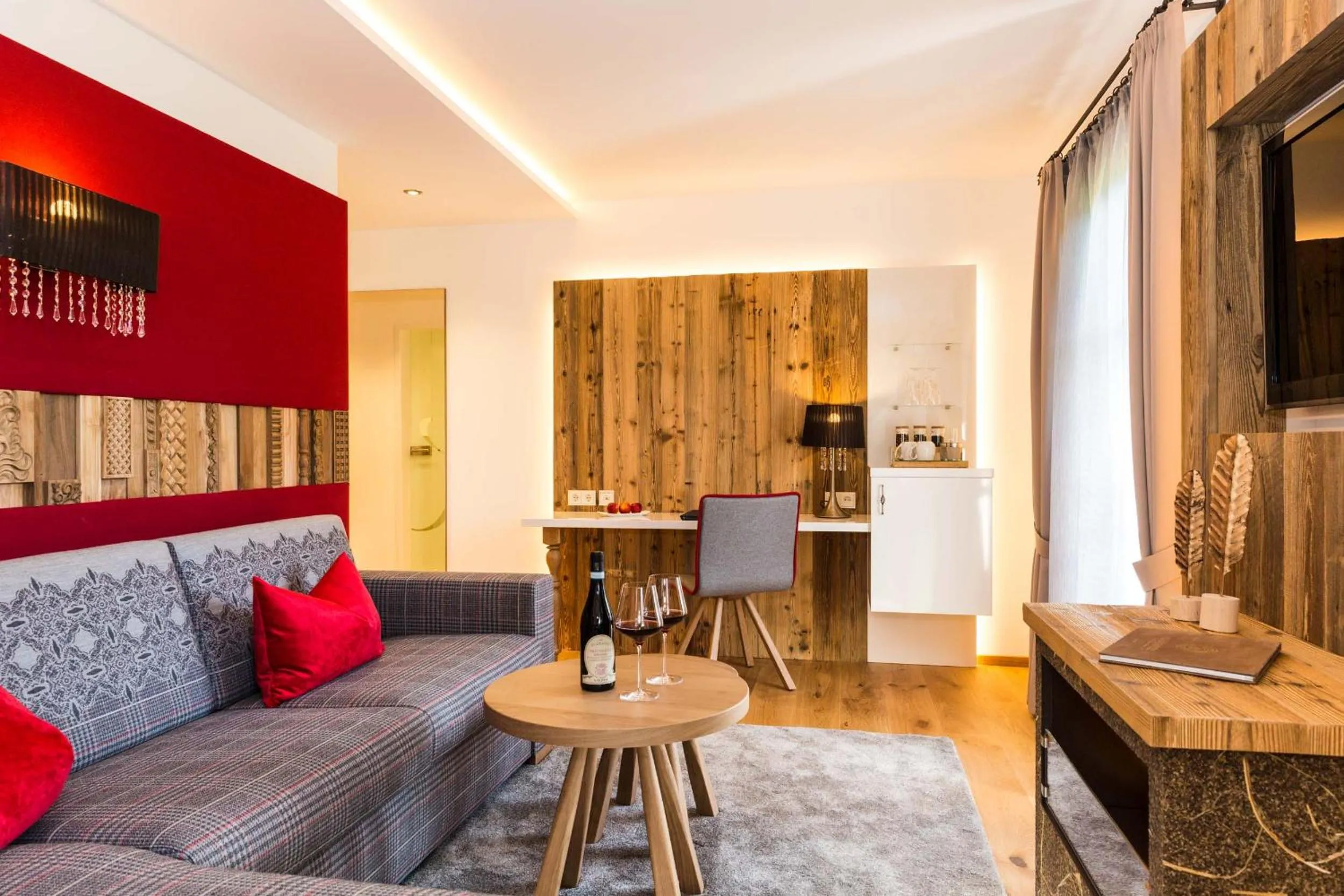 Living room in Hotel Das Rübezahl