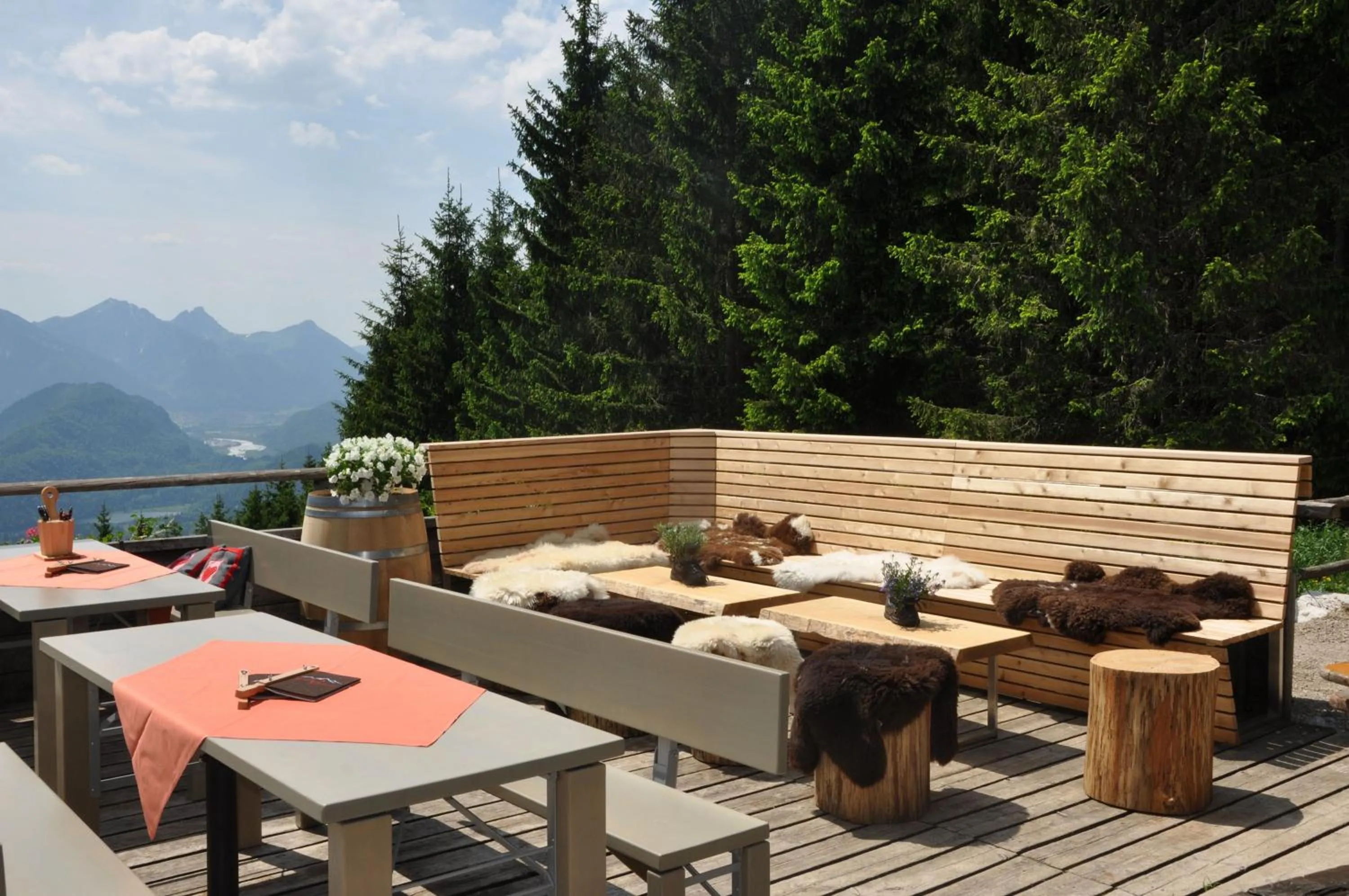 Balcony/Terrace in Hotel Das Rübezahl