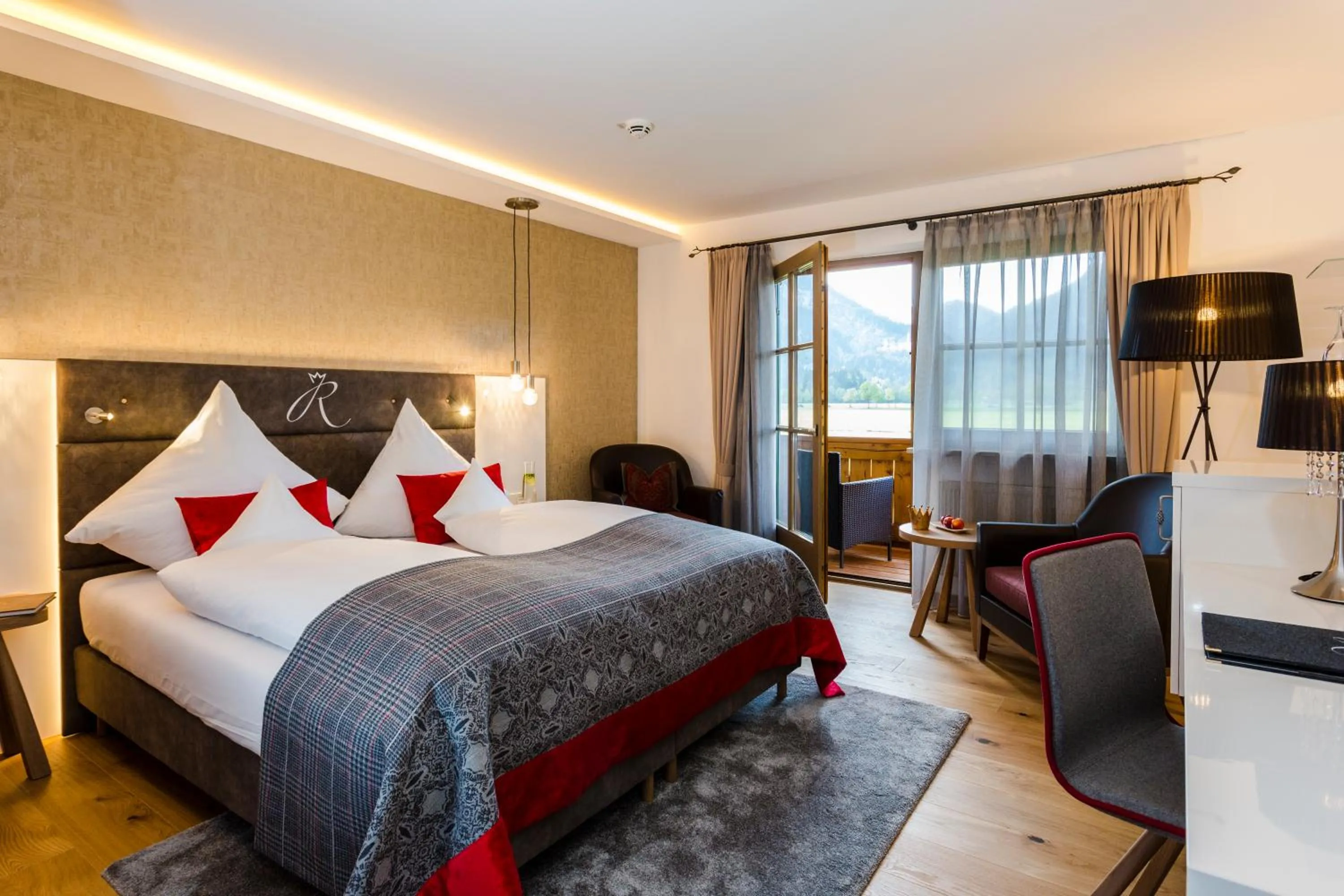 Bedroom, Bed in Hotel Das Rübezahl