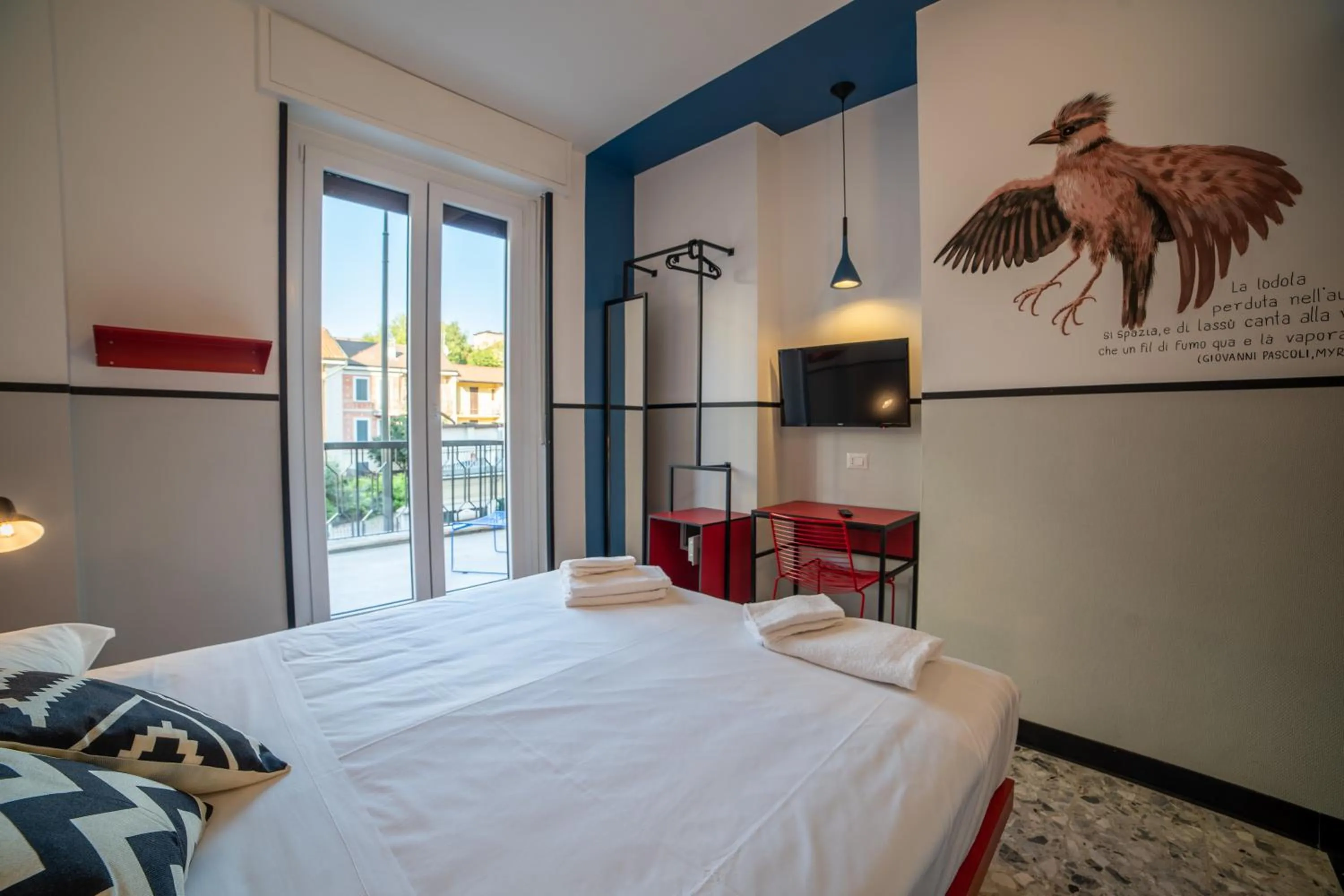 Bed in YellowSquare Milan