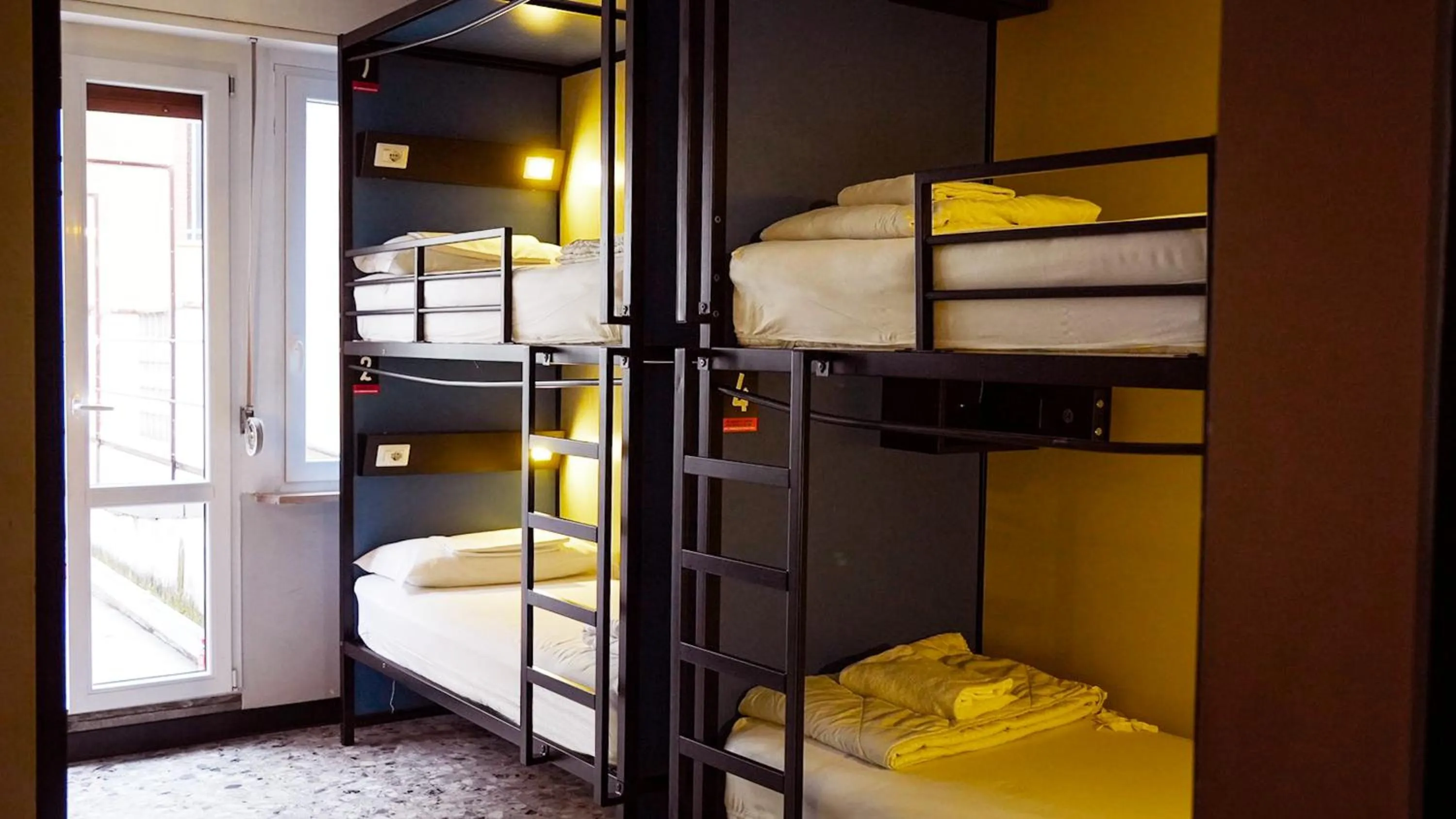 Bed in YellowSquare Milan