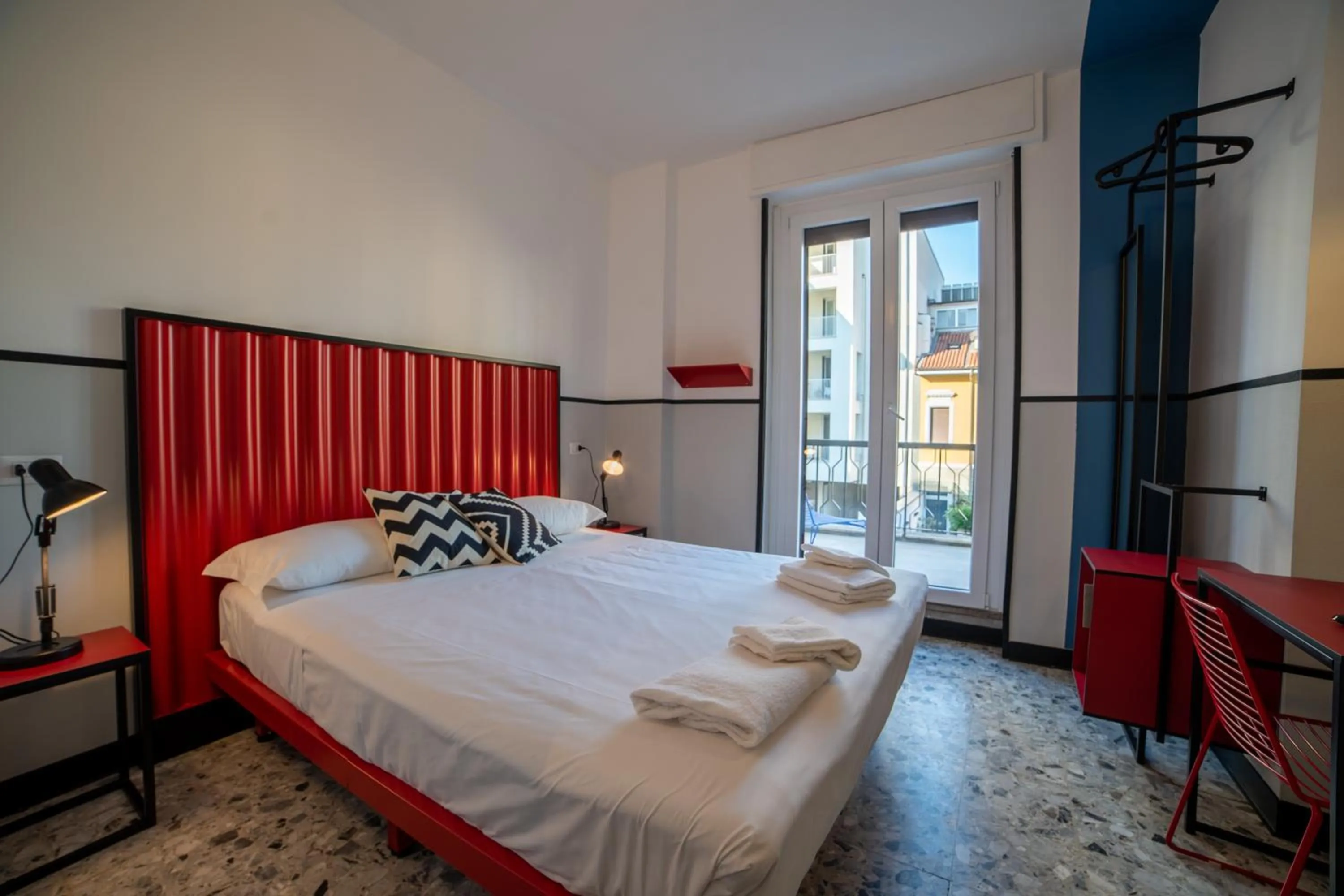 Bed in YellowSquare Milan