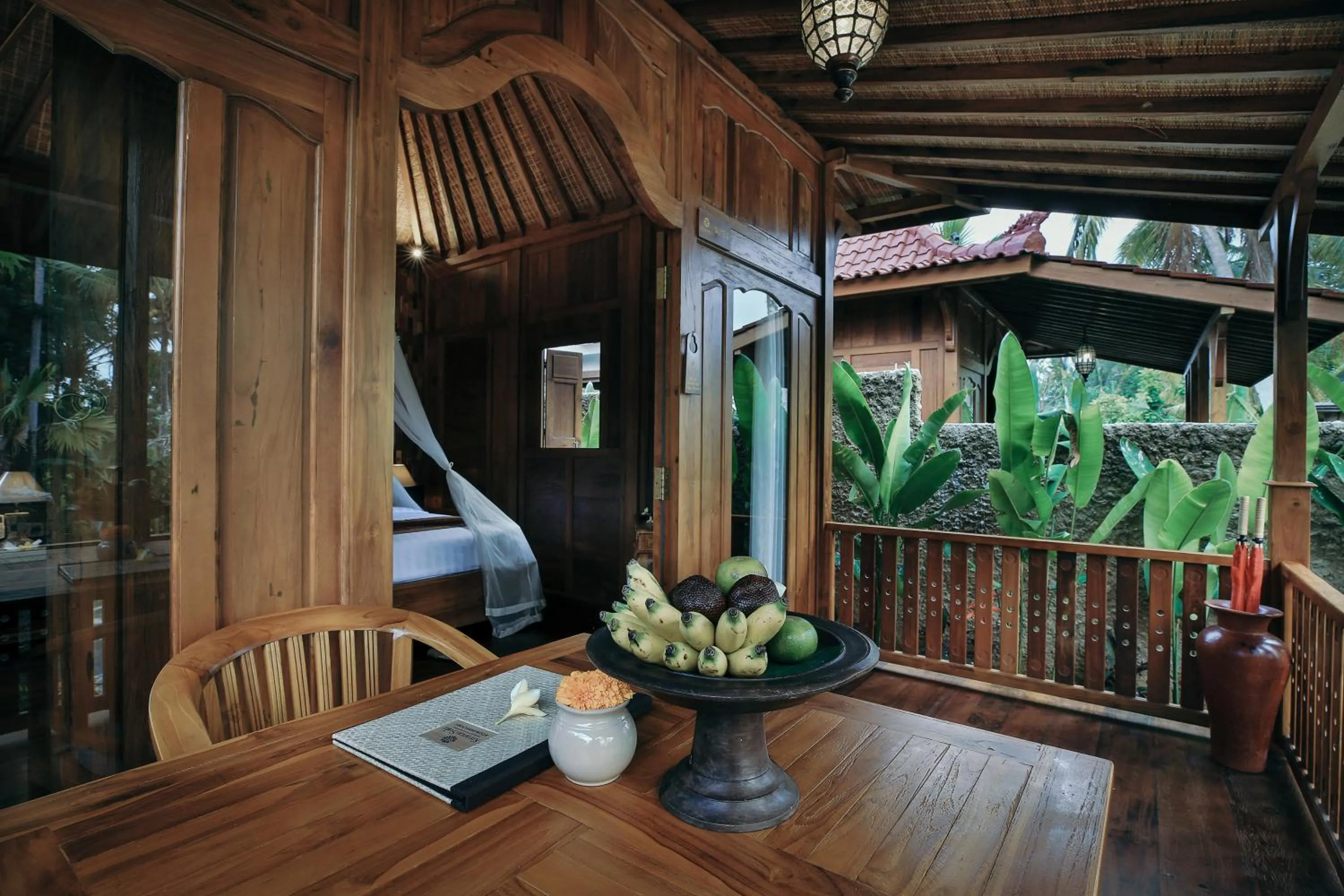 Balcony/Terrace in KERAMAN SUITE UBUD