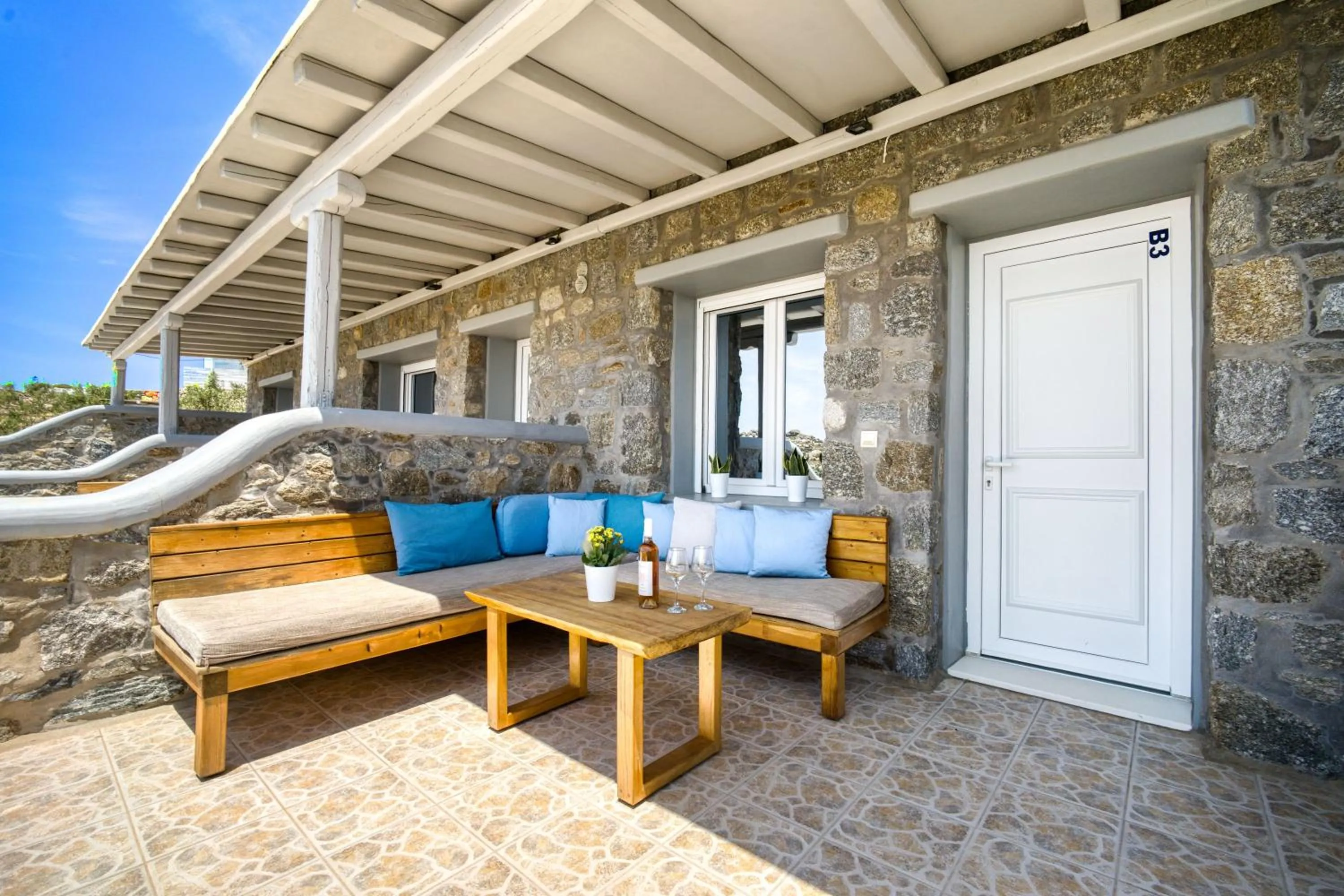 Overview Mykonos Apartments