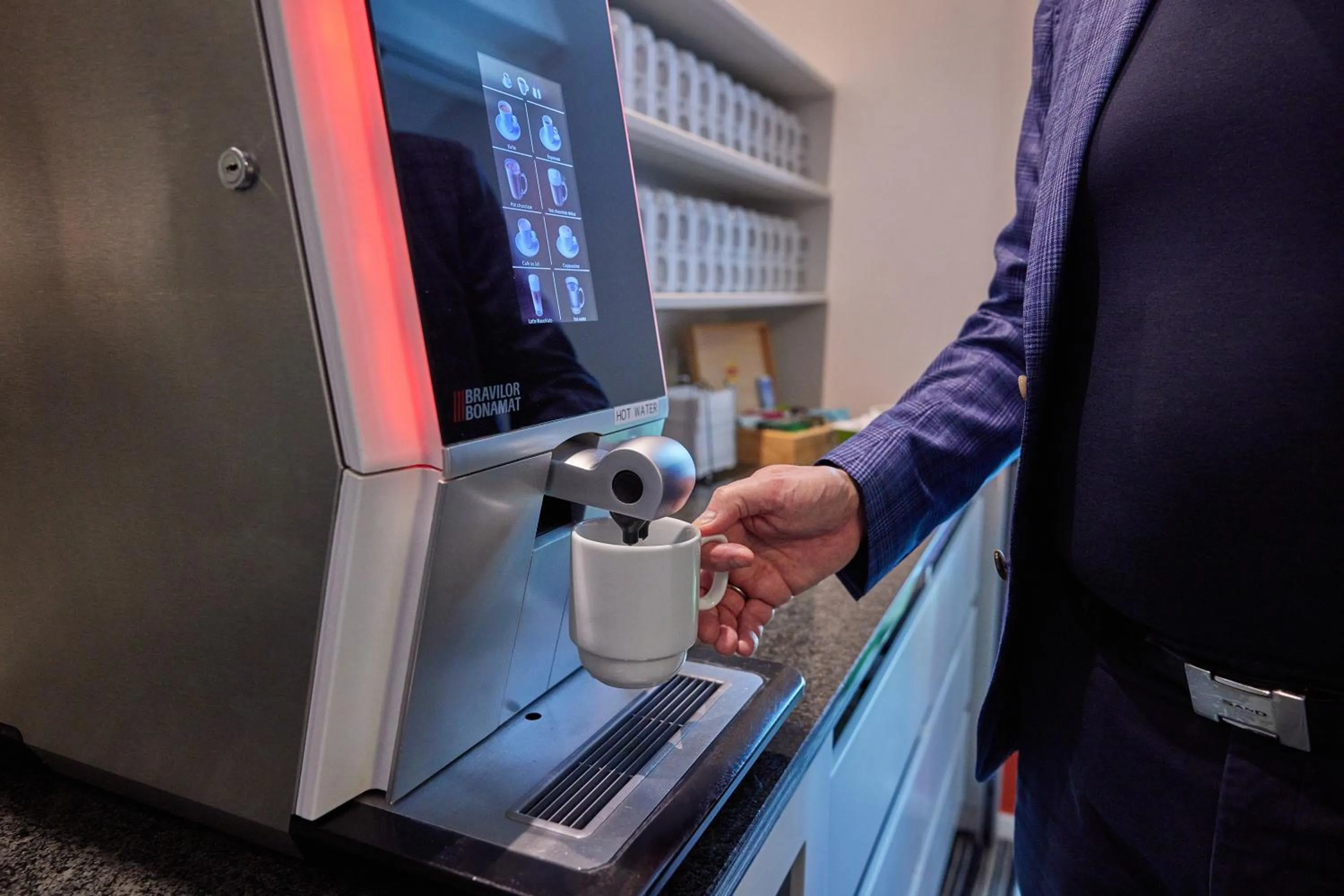 Coffee/tea facilities in Hotel Hans Egede