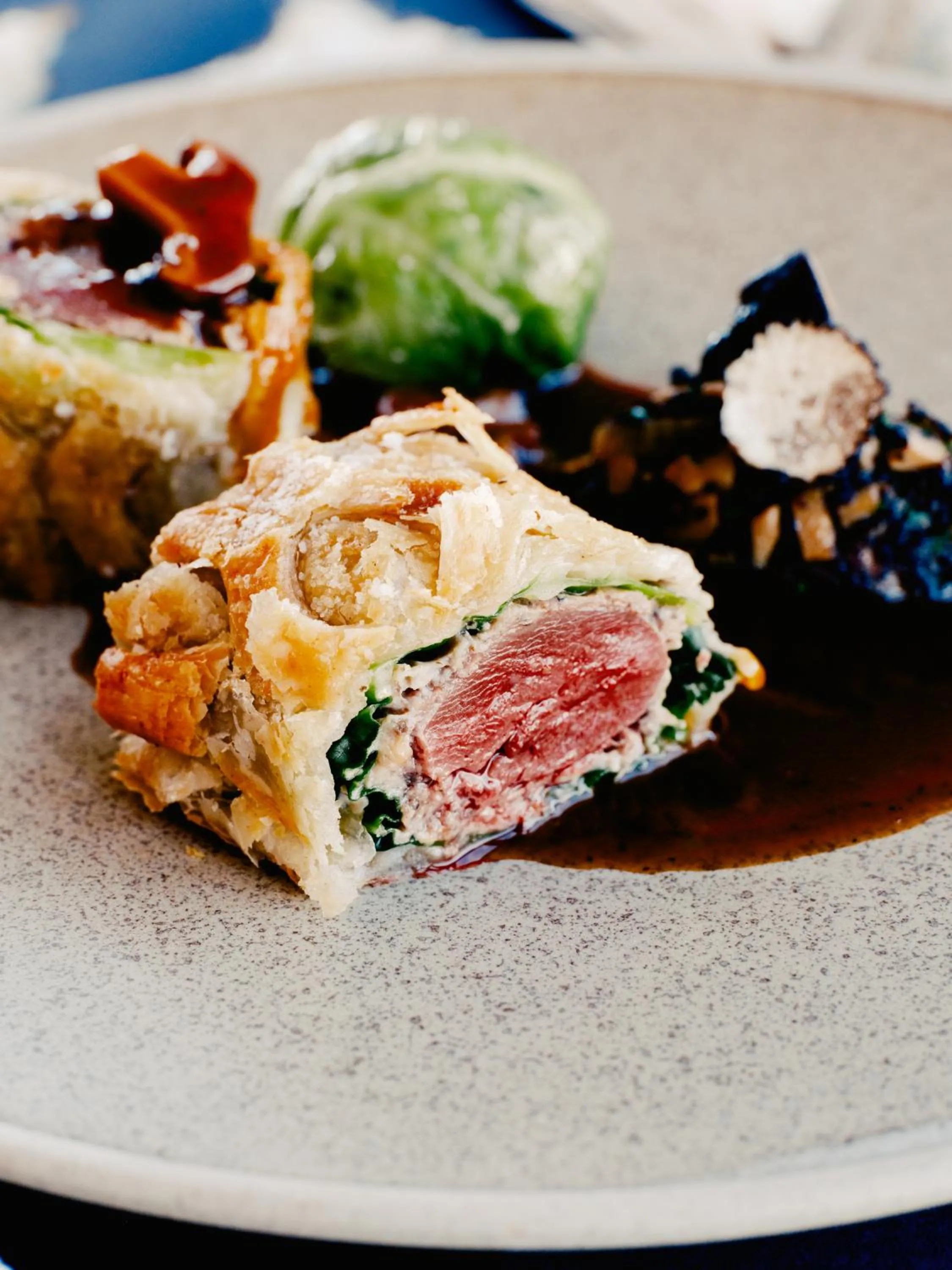 Food close-up in Hotel Hans Egede