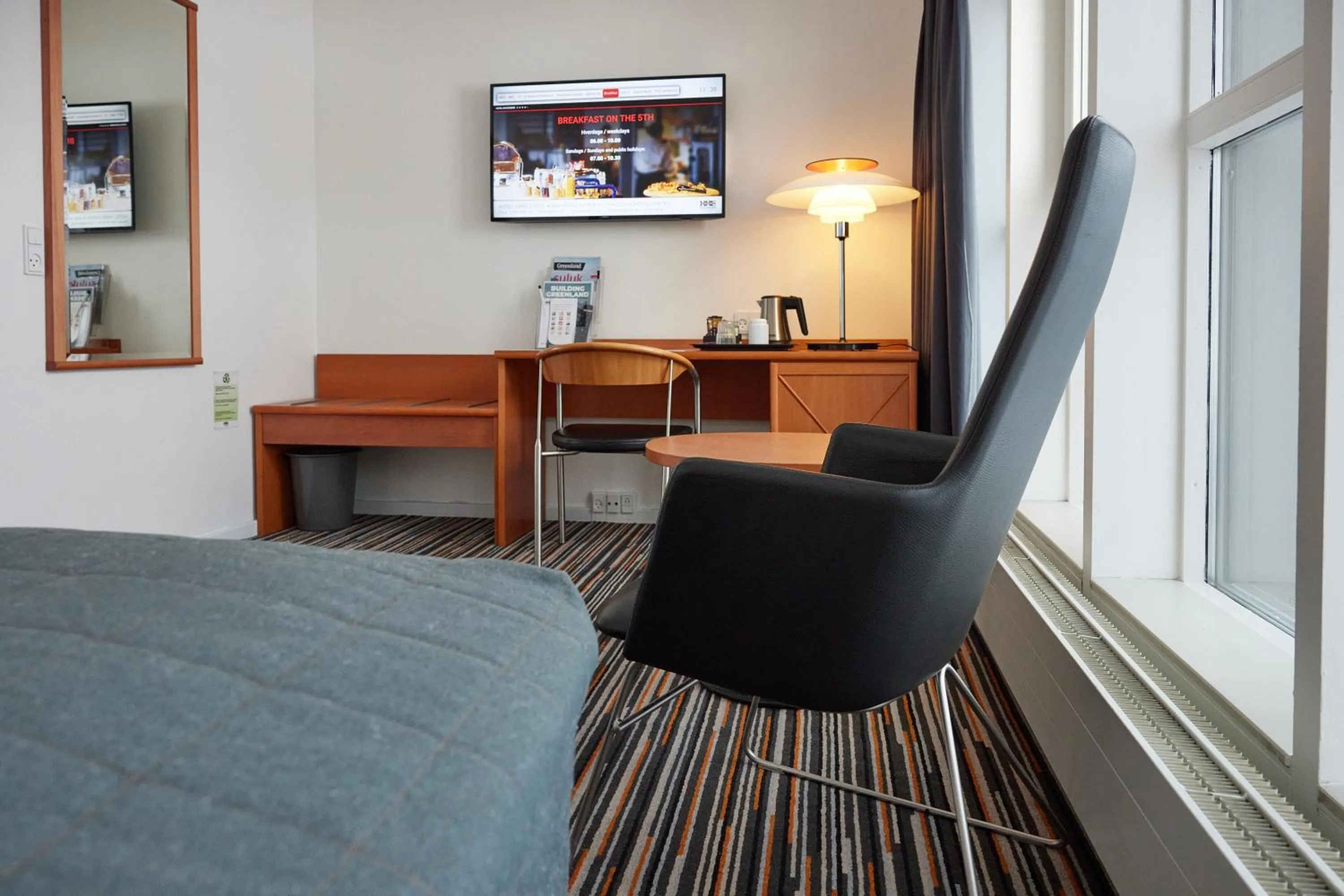 Bedroom in Hotel Hans Egede