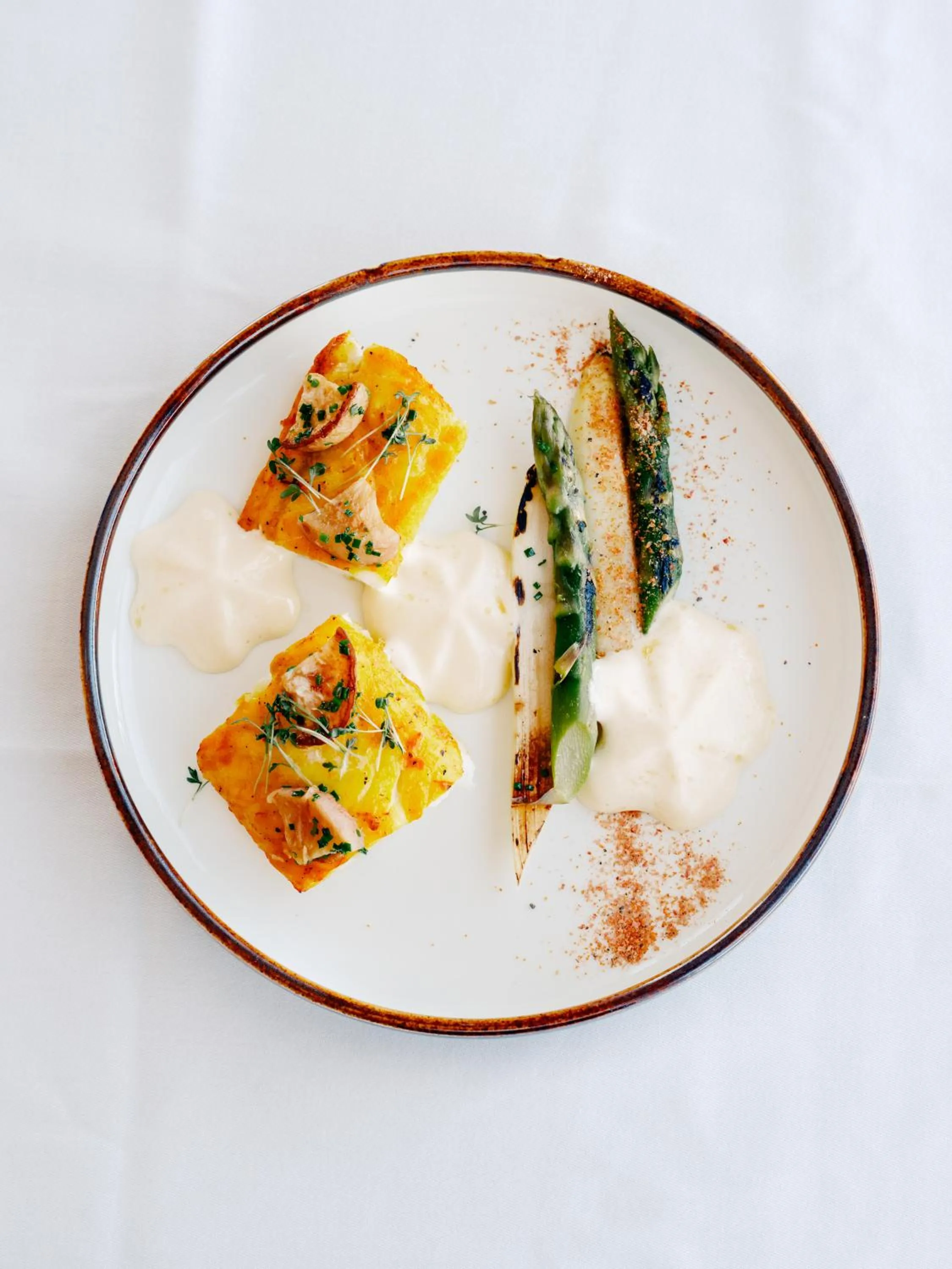 Food close-up in Hotel Hans Egede