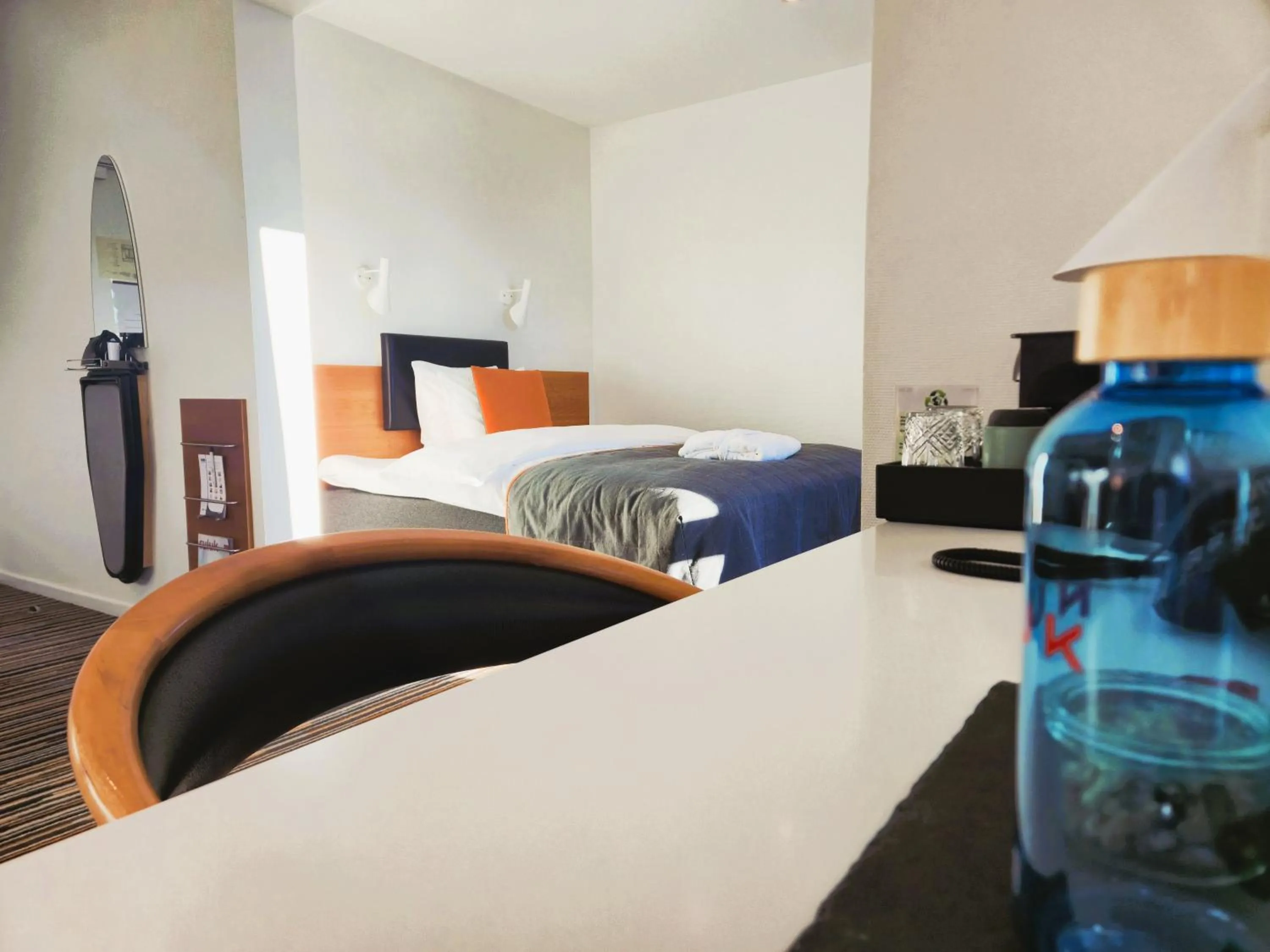 Bedroom, Bed in Hotel Hans Egede