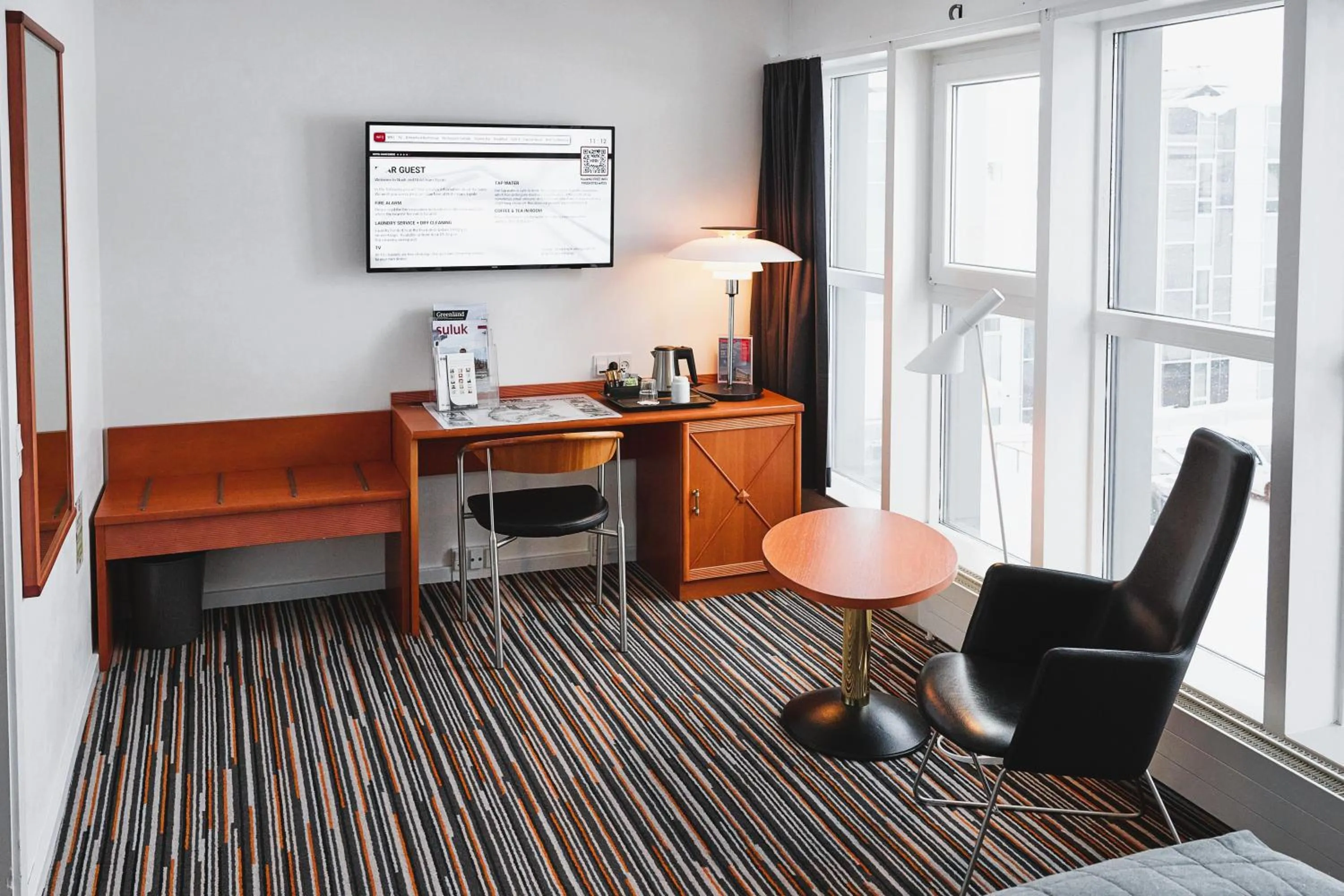 Living room in Hotel Hans Egede