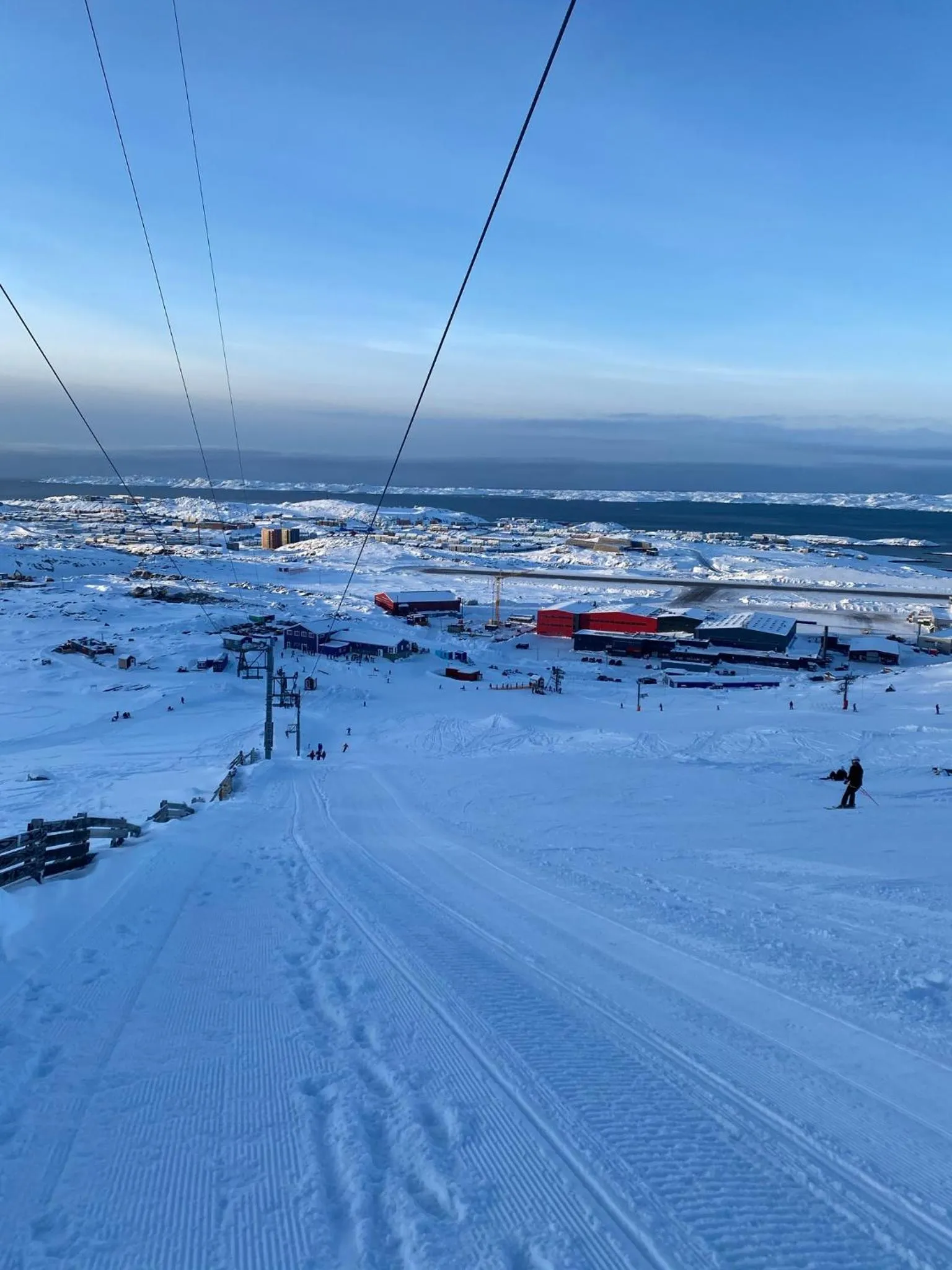 Skiing in HHE Express