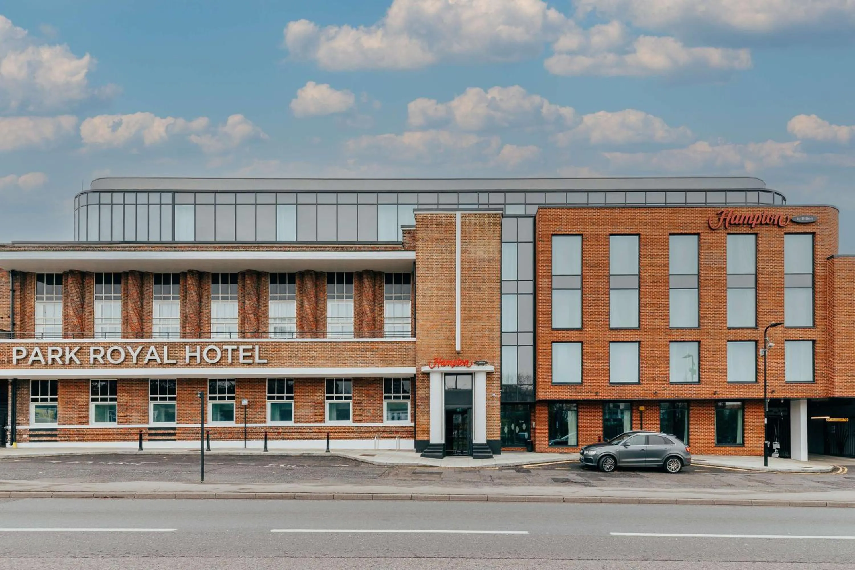 Property building in Hampton by Hilton London Park Royal