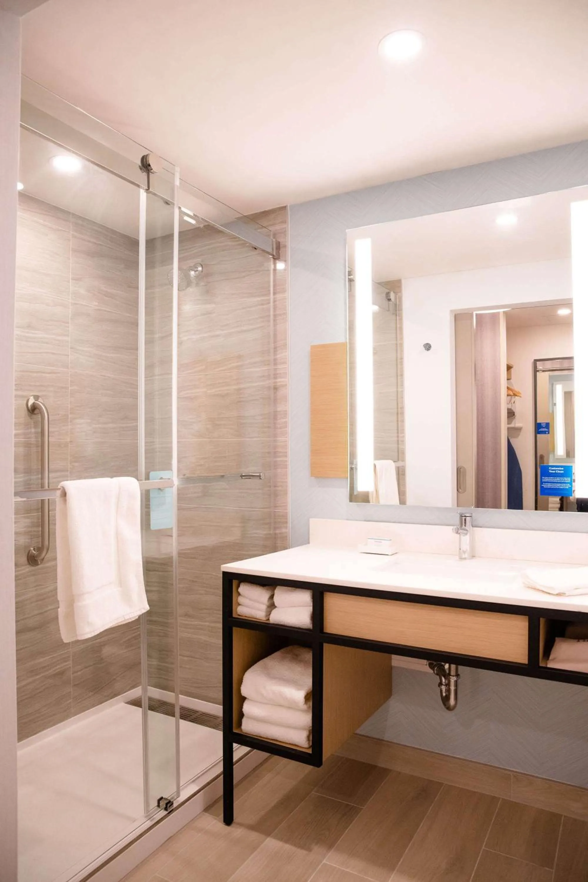 Bathroom in Hilton Garden Inn Sudbury, Ontario, Canada