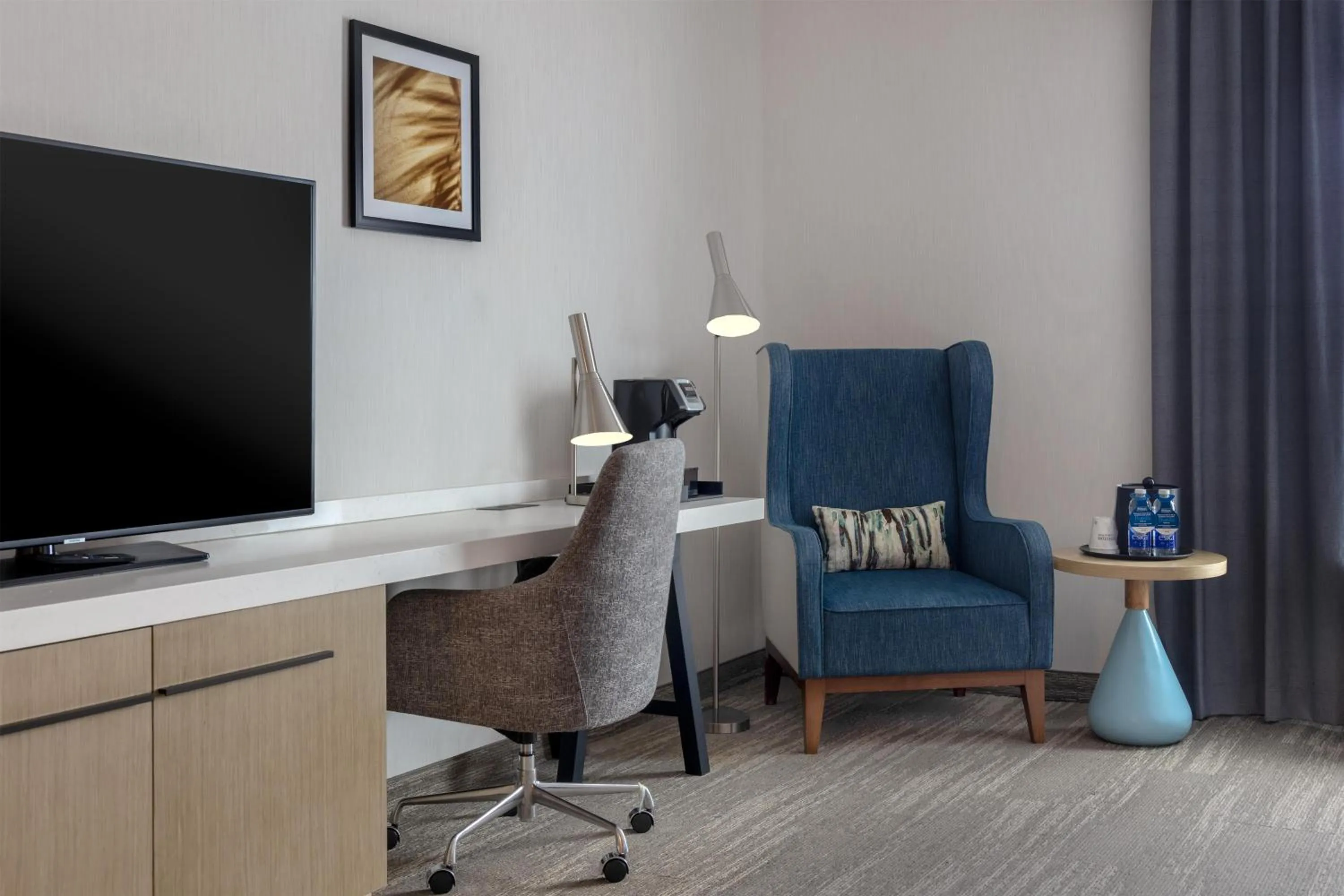 Bedroom in Hilton Garden Inn Sudbury, Ontario, Canada