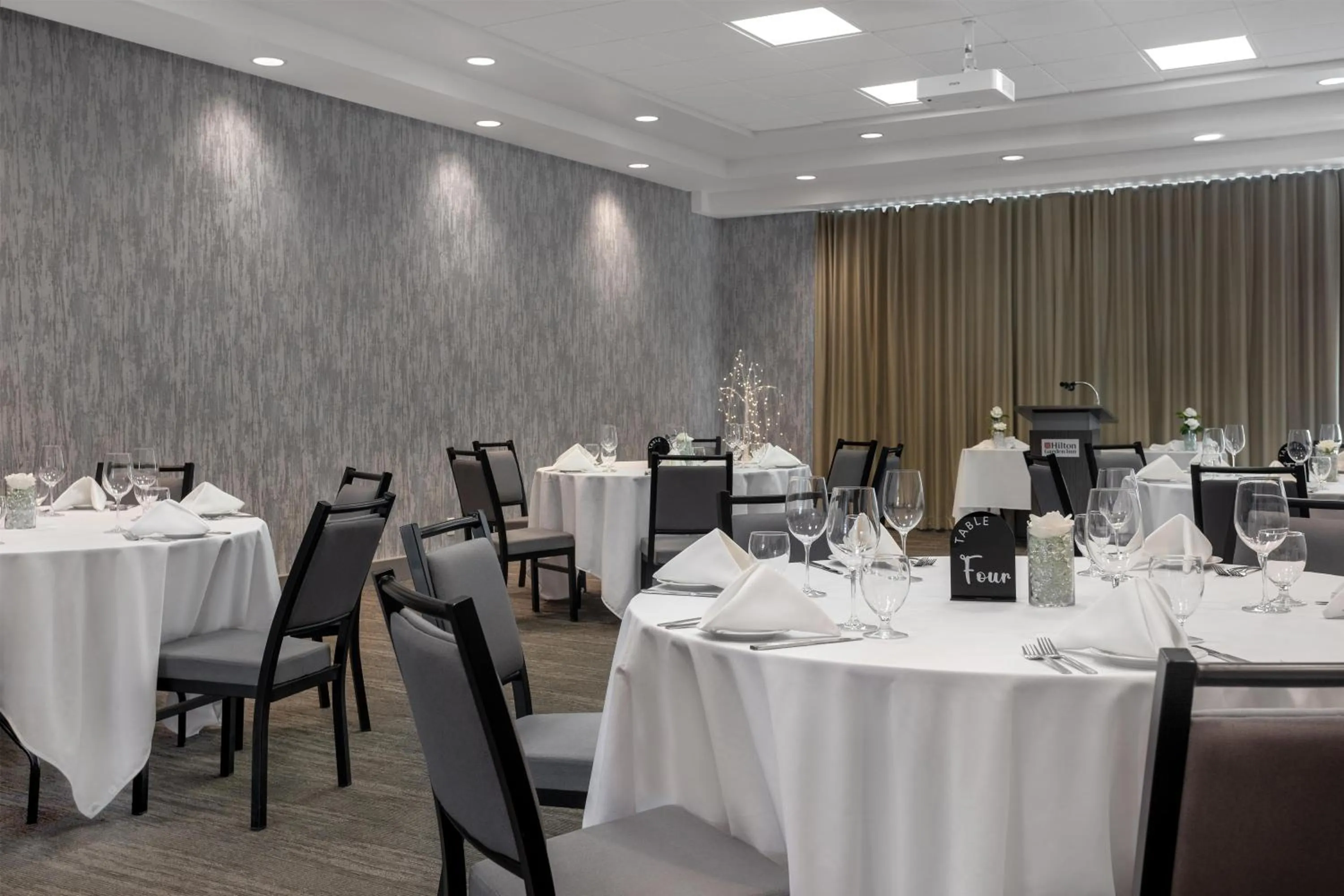 Meeting/conference room in Hilton Garden Inn Sudbury, Ontario, Canada