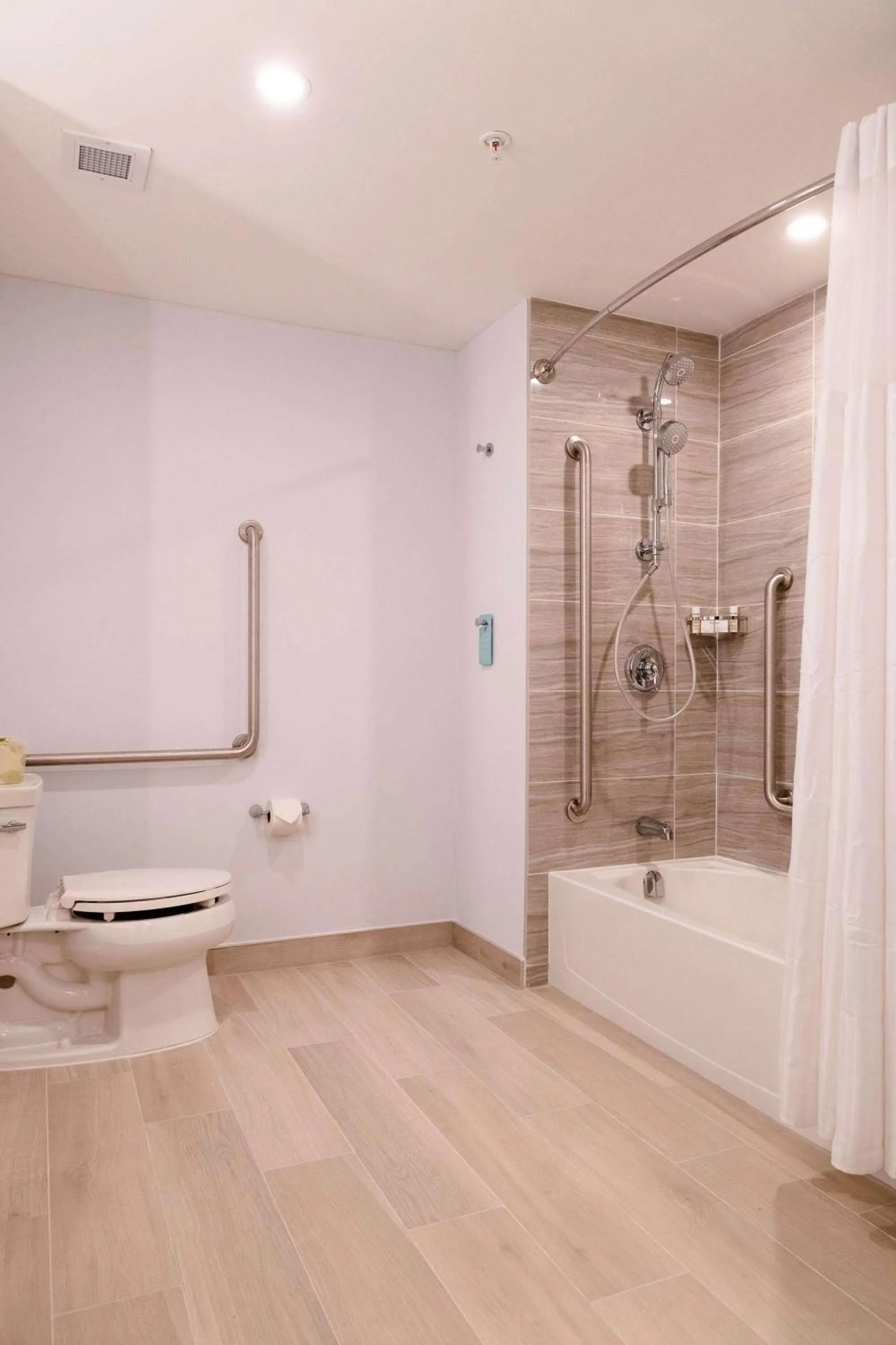 Bathroom in Hilton Garden Inn Sudbury, Ontario, Canada