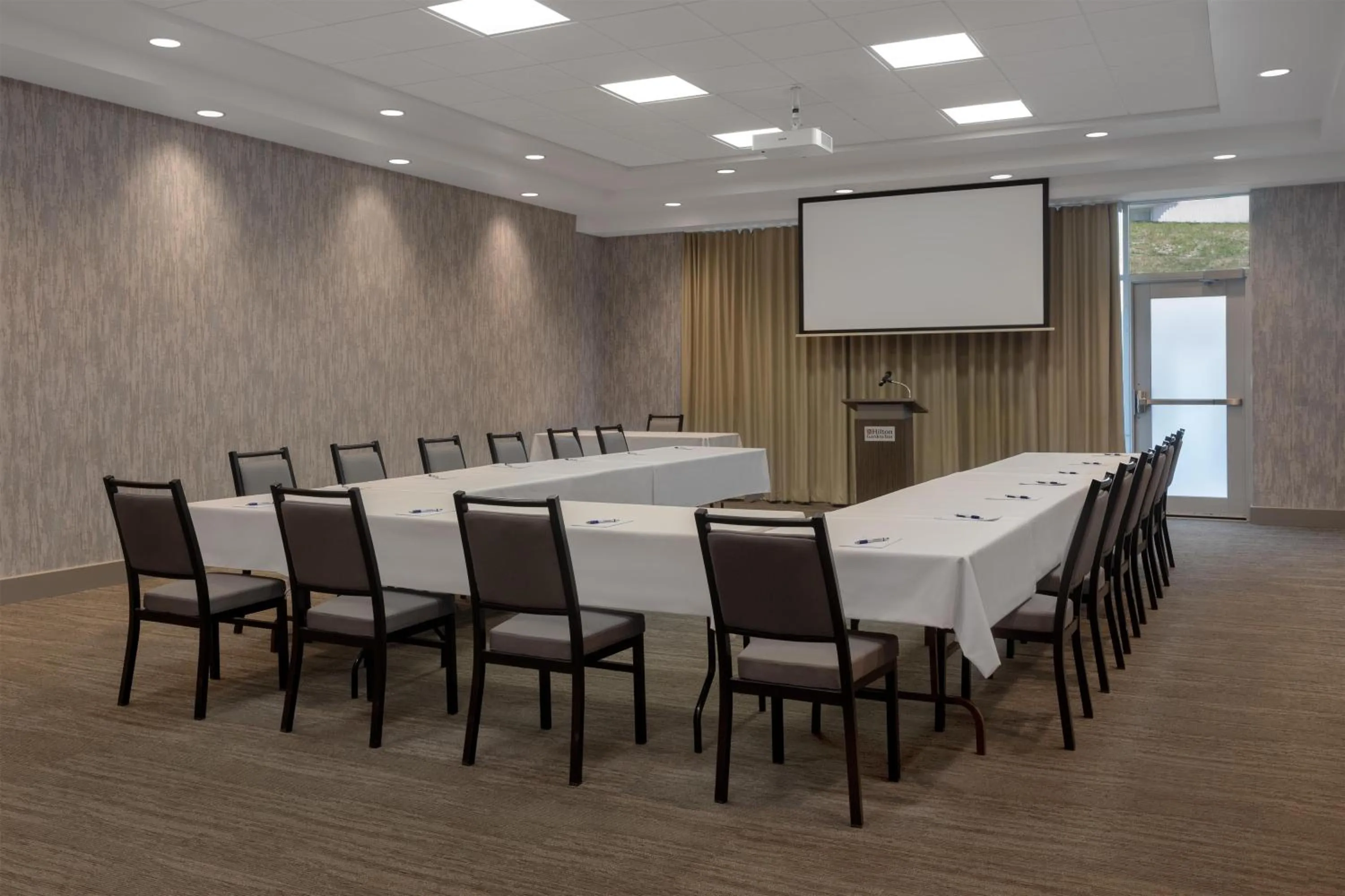 Meeting/conference room in Hilton Garden Inn Sudbury, Ontario, Canada