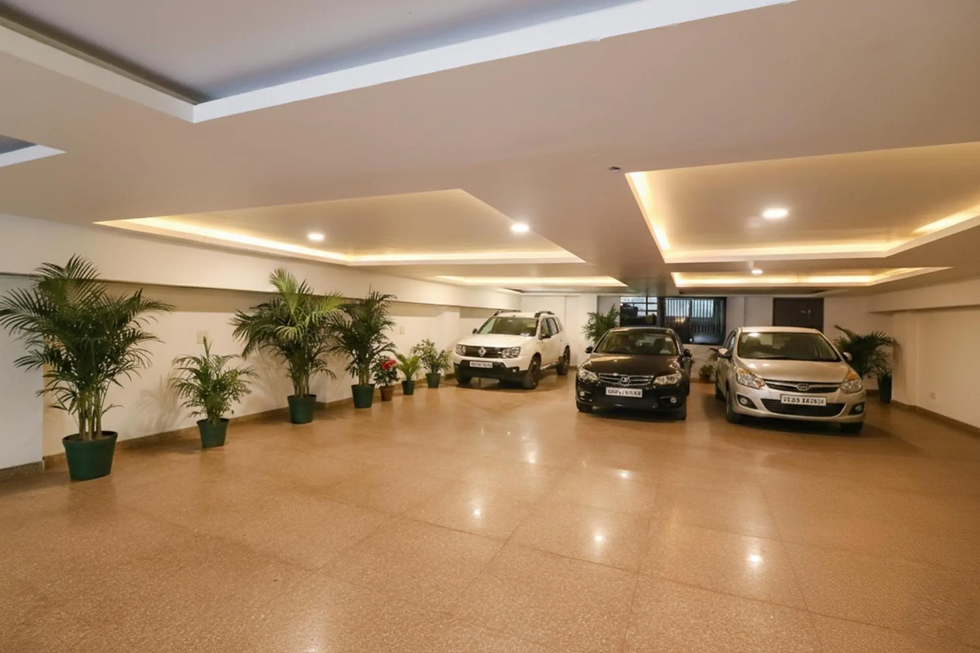 Parking in FabHotel Hargobind Enclave