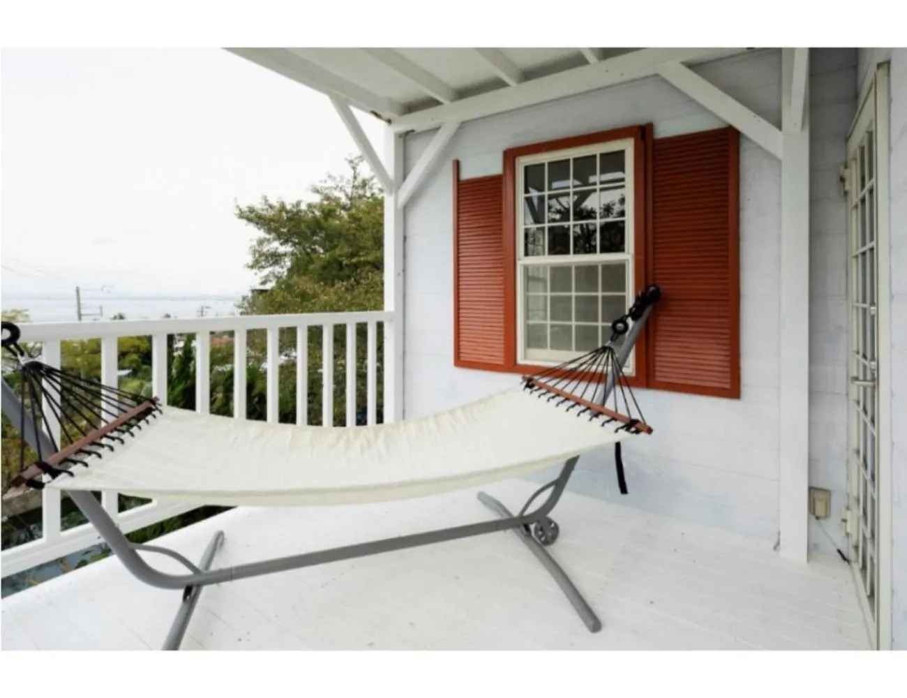 Balcony/Terrace in ANJIN Stay Awaji - Resort villa with ocean view & BBQ - Self Check-In Only