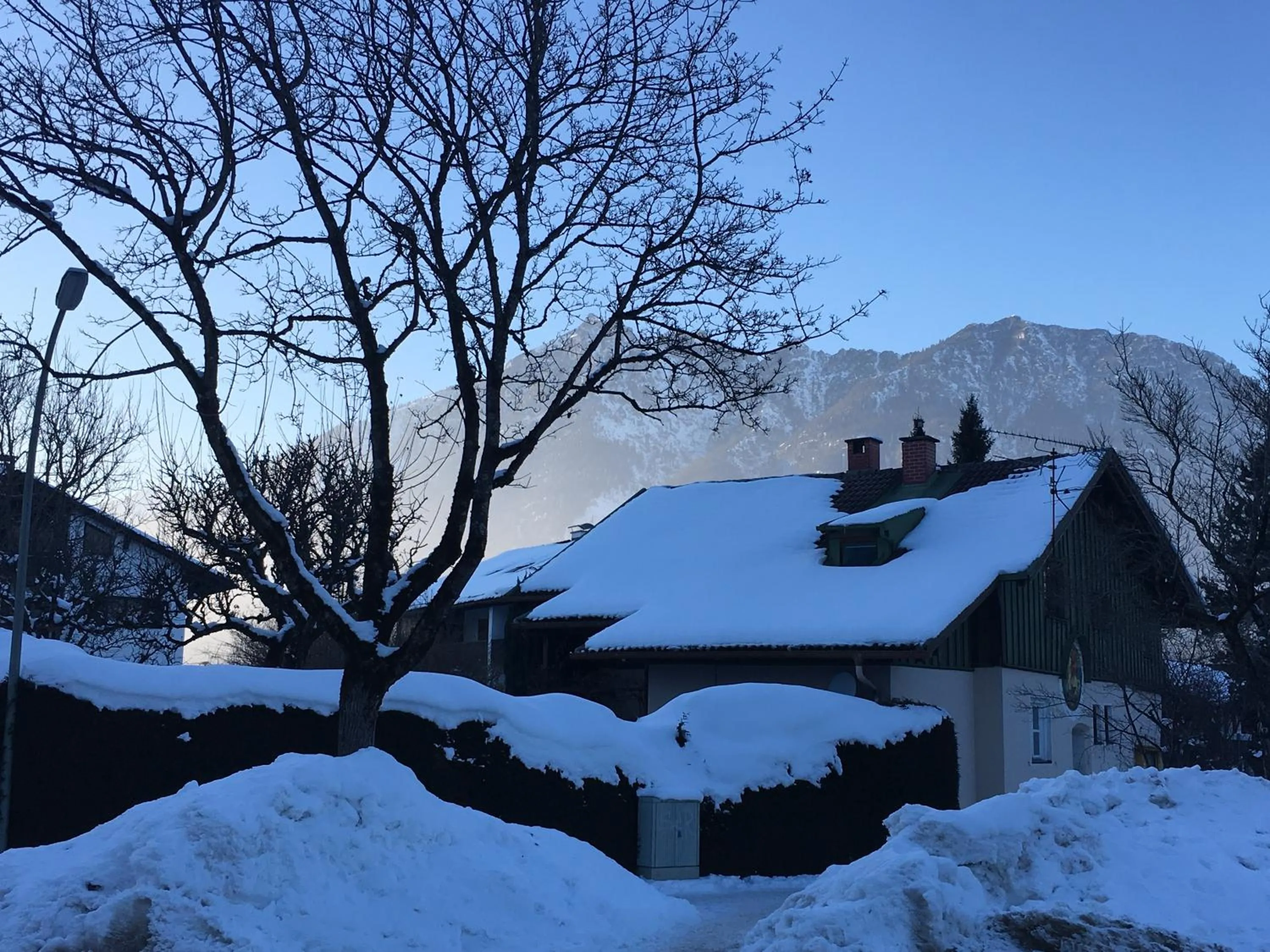 Natural landscape in Hotel garni Alpengruss