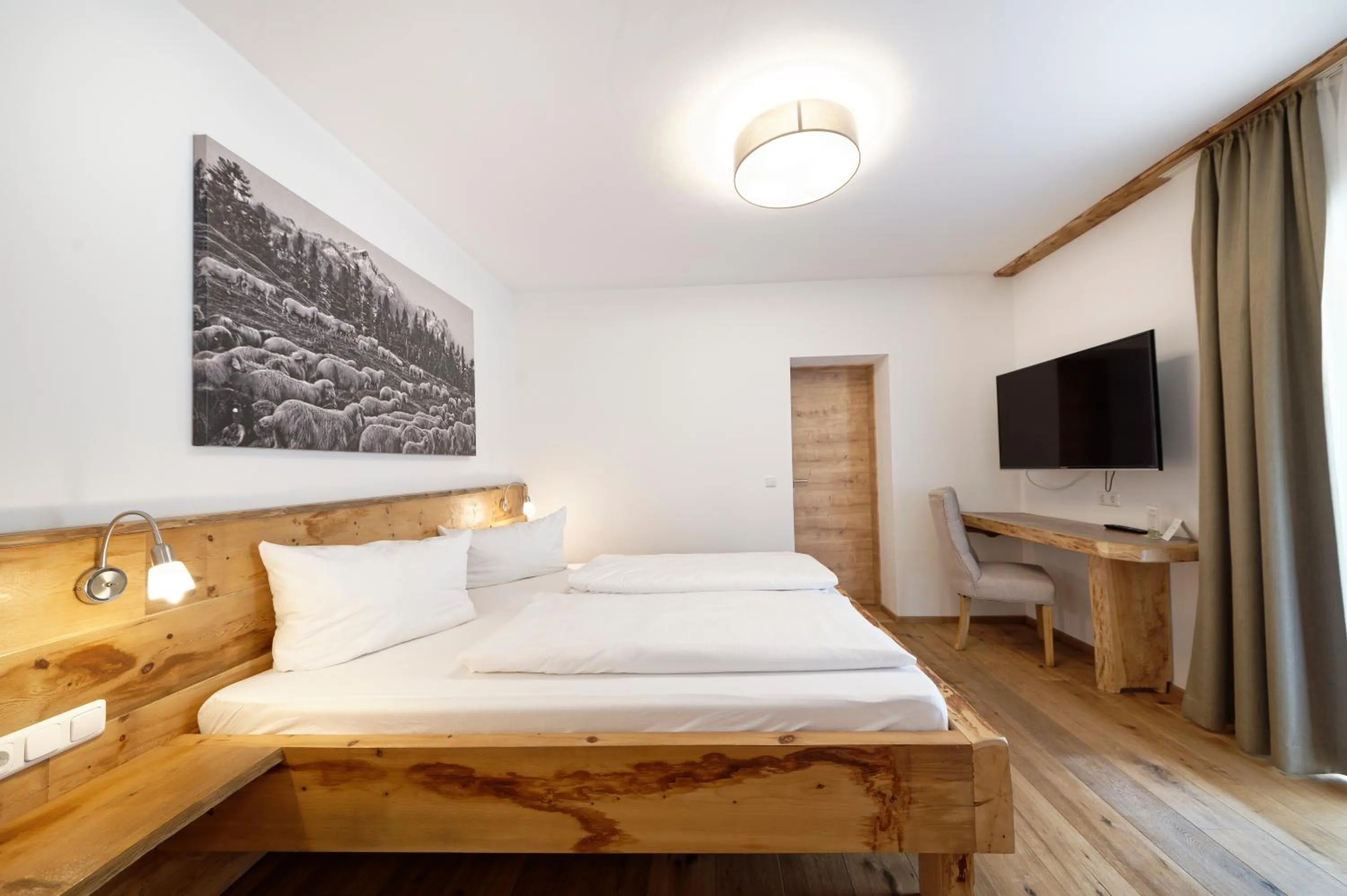 Bedroom, Bed in Hotel garni Alpengruss