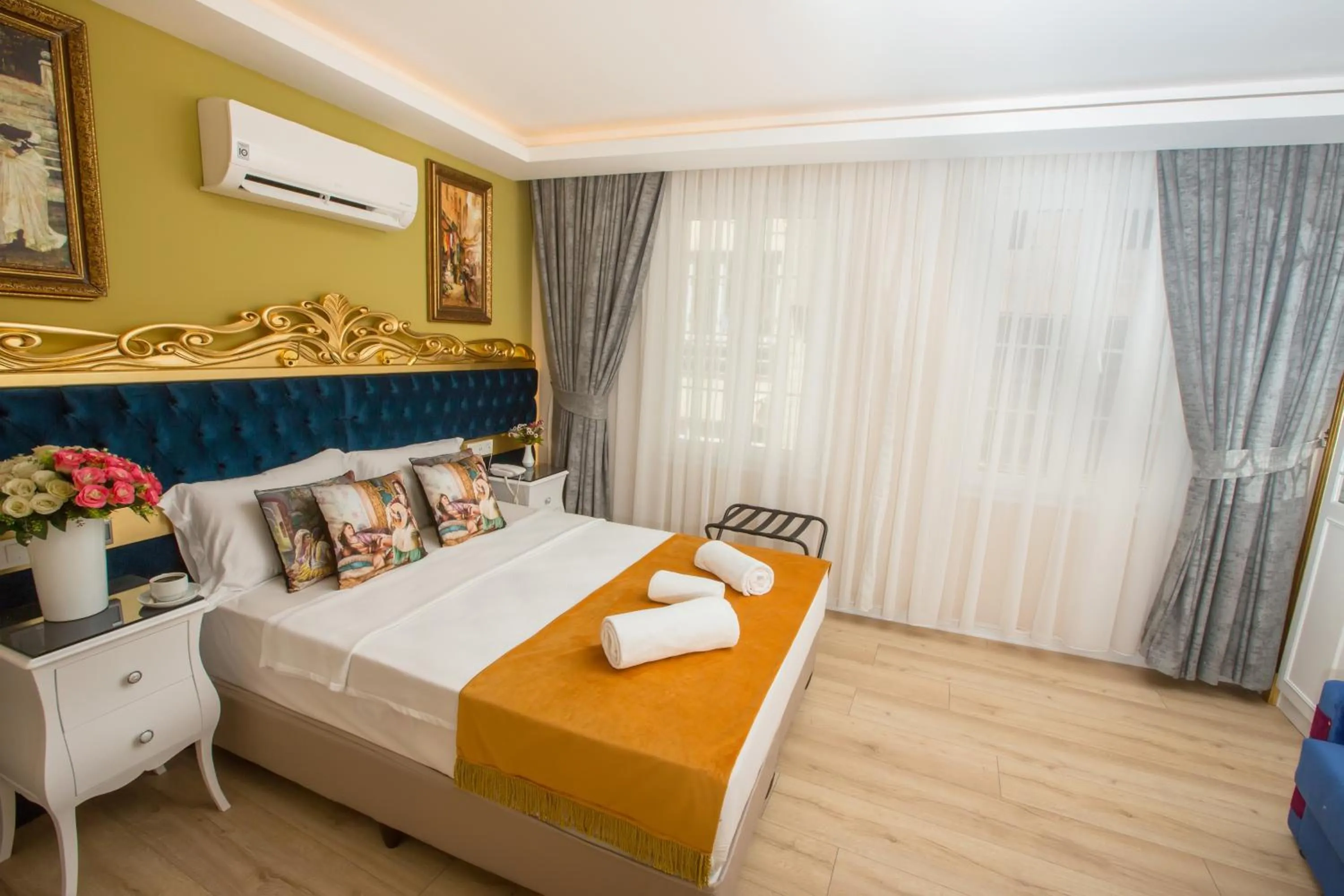 Bed in Atlantis Royal Hotel