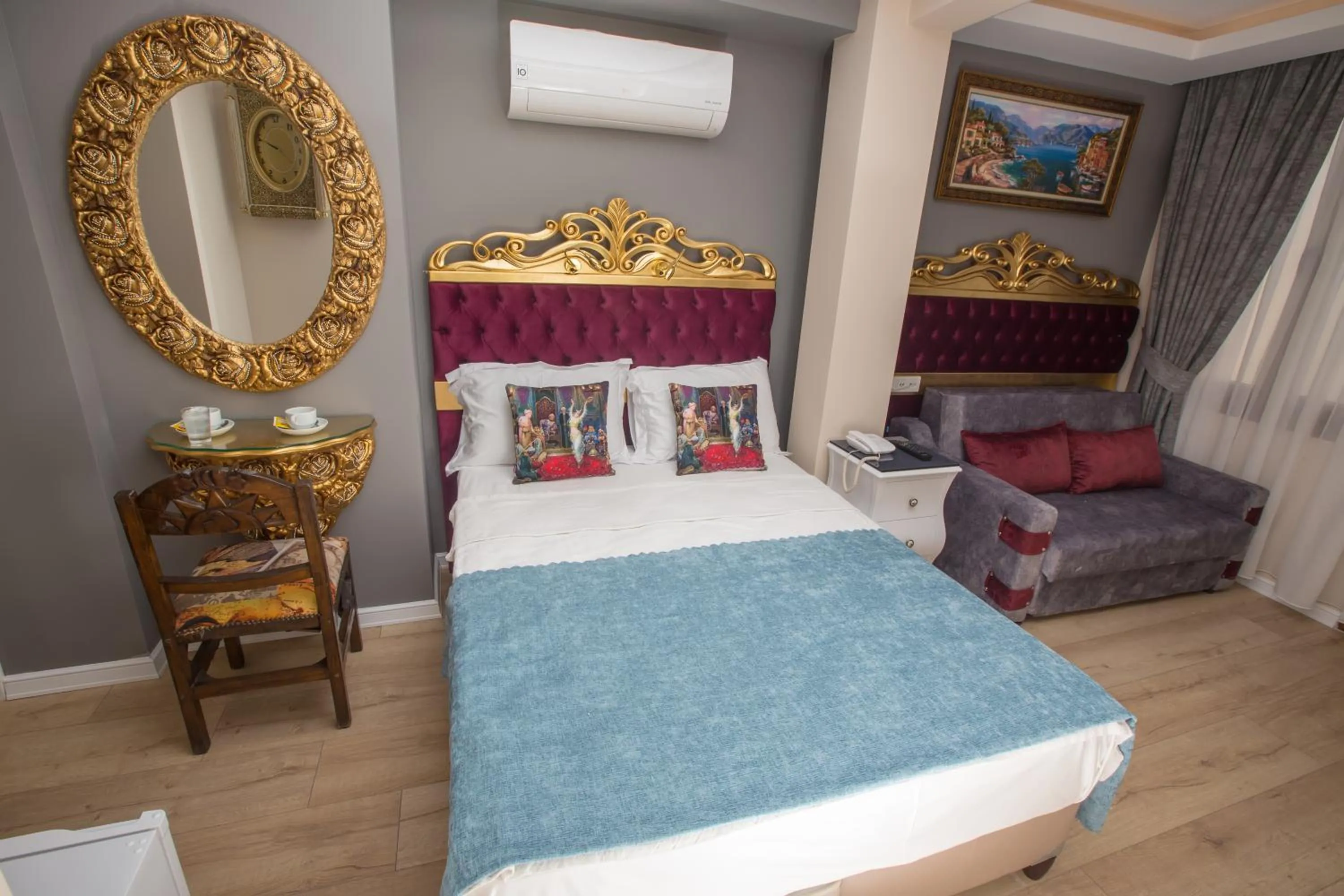 Bed in Atlantis Royal Hotel