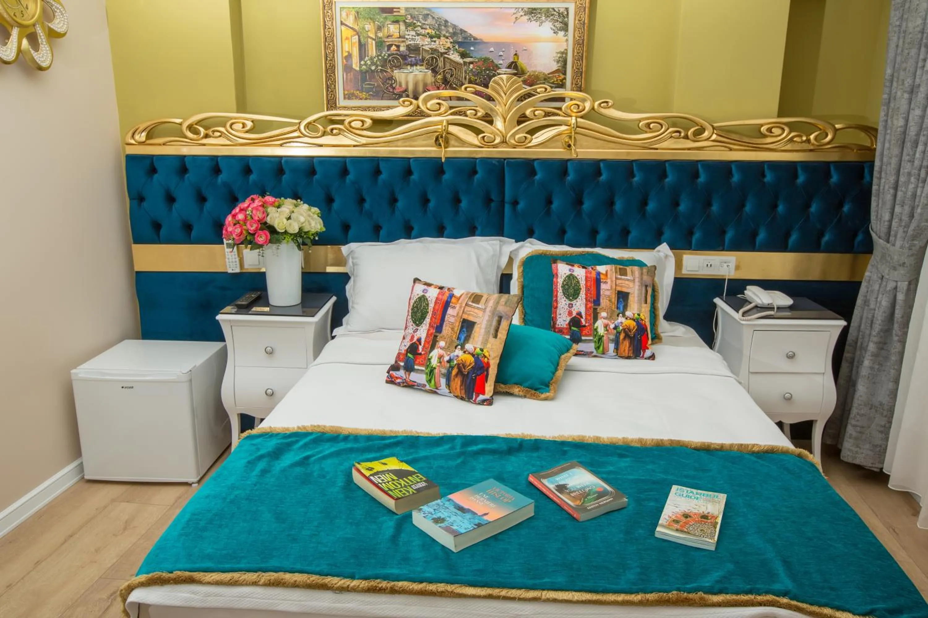 Bed in Atlantis Royal Hotel