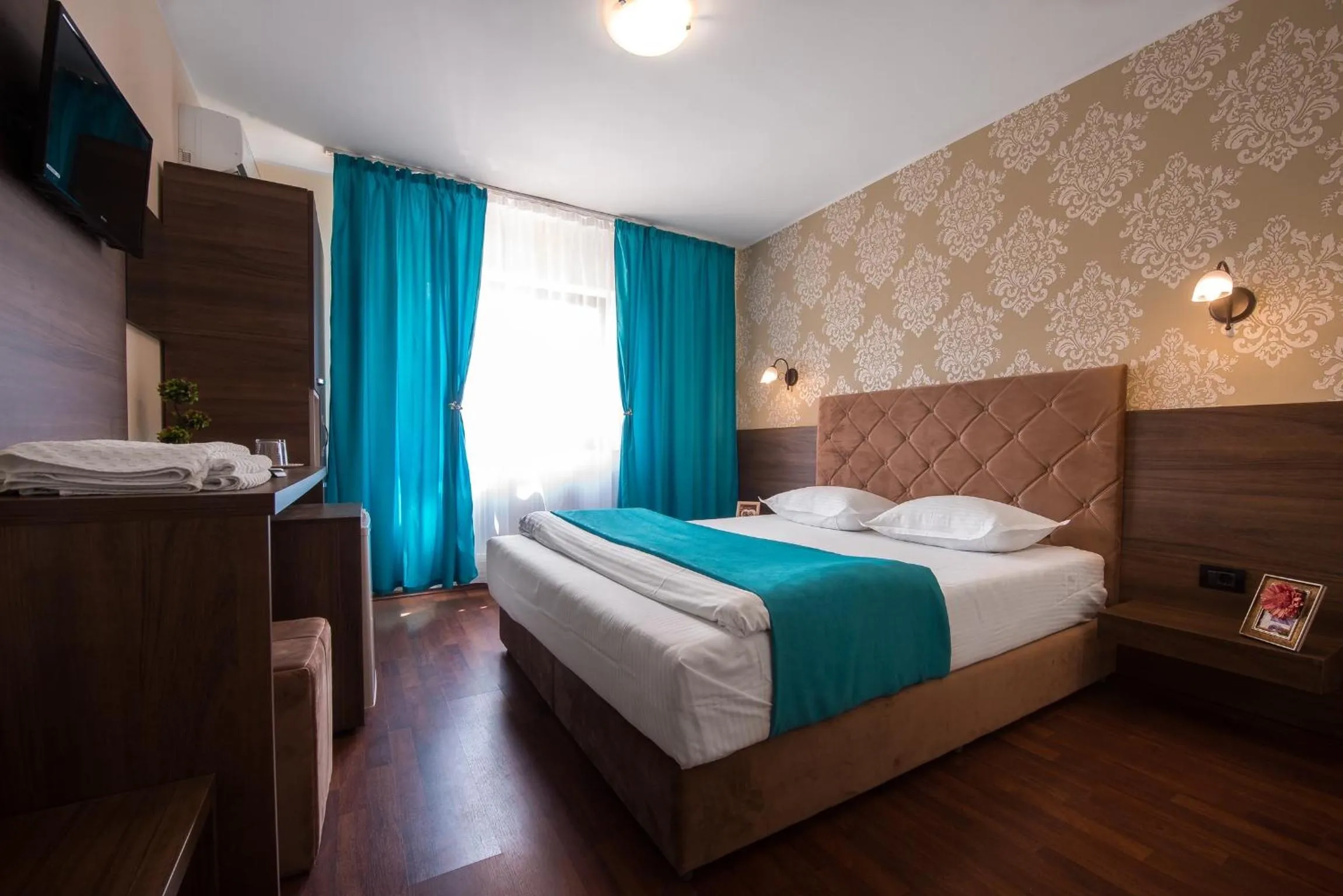 Bed in Vila Levent Mangalia