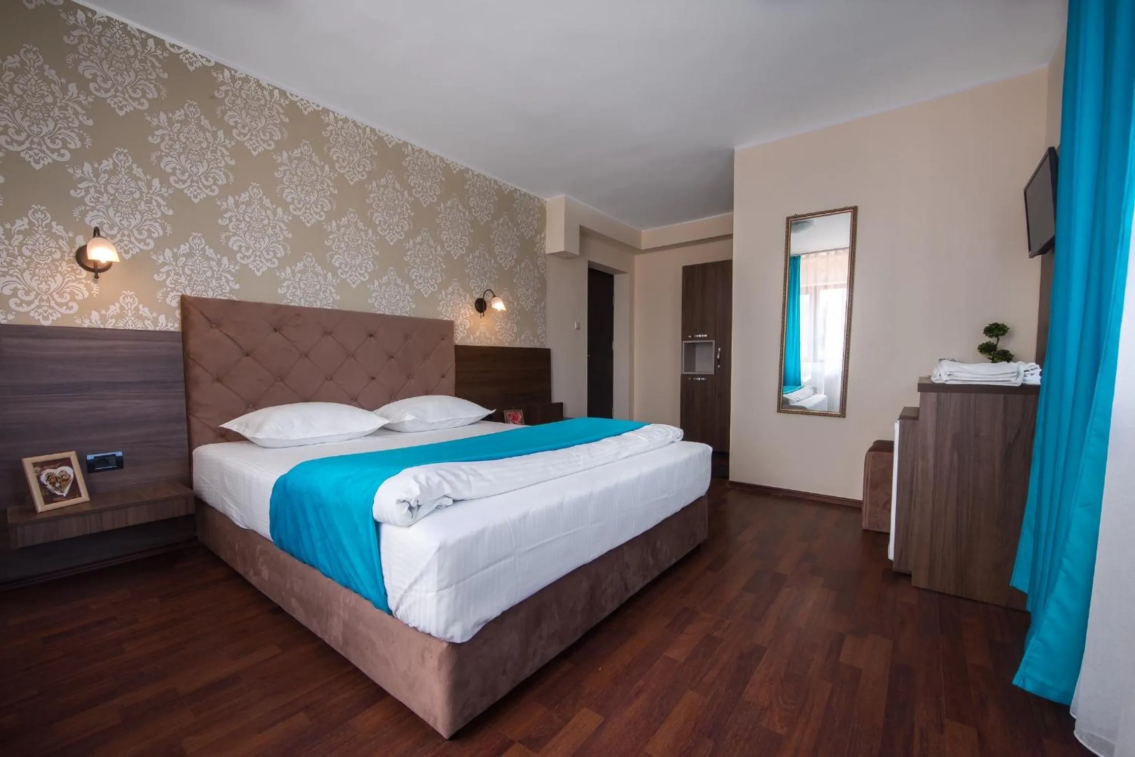 Bed in Vila Levent Mangalia