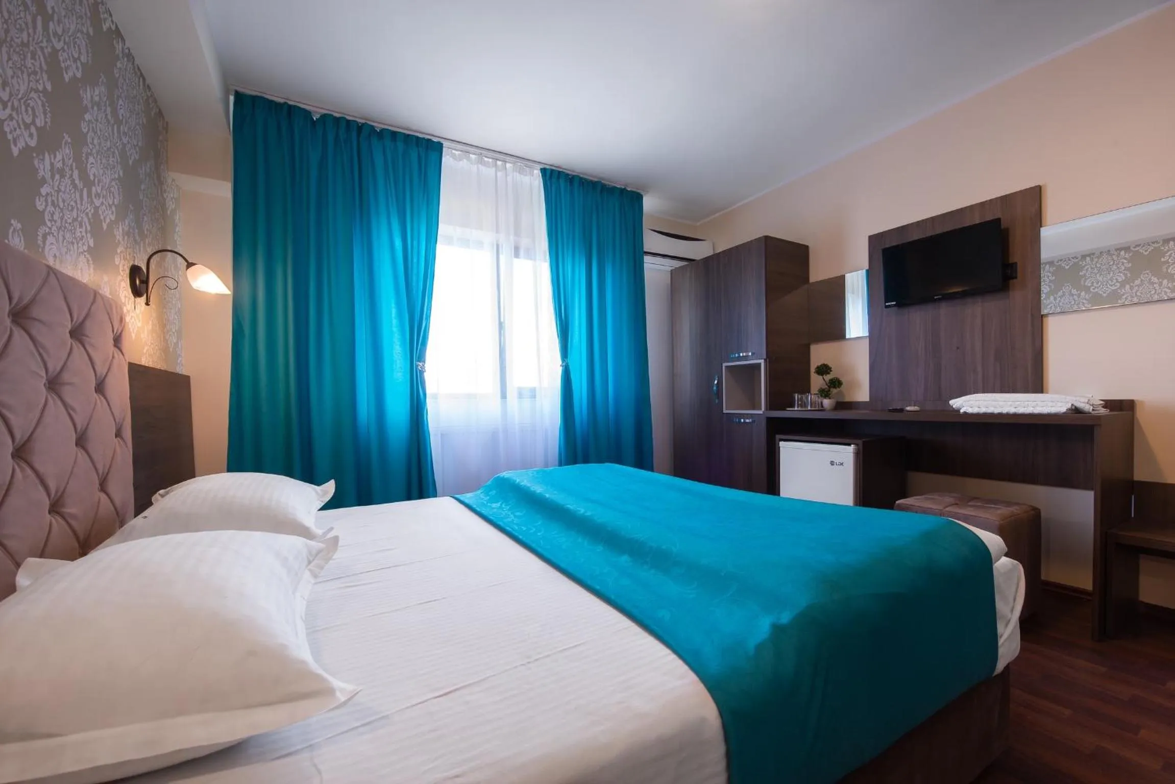 Bed in Vila Levent Mangalia