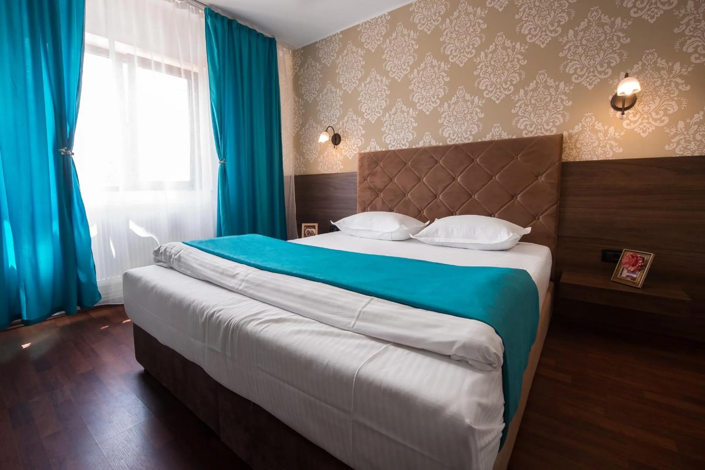 Bed in Vila Levent Mangalia
