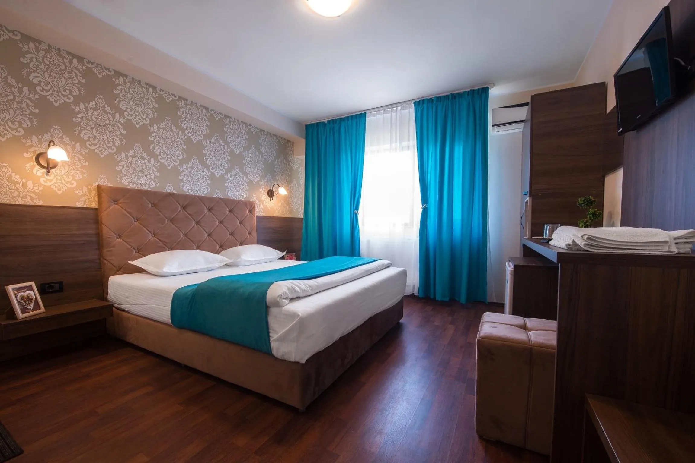 Bed in Vila Levent Mangalia